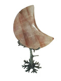 Fire Quartz Moon Crystal