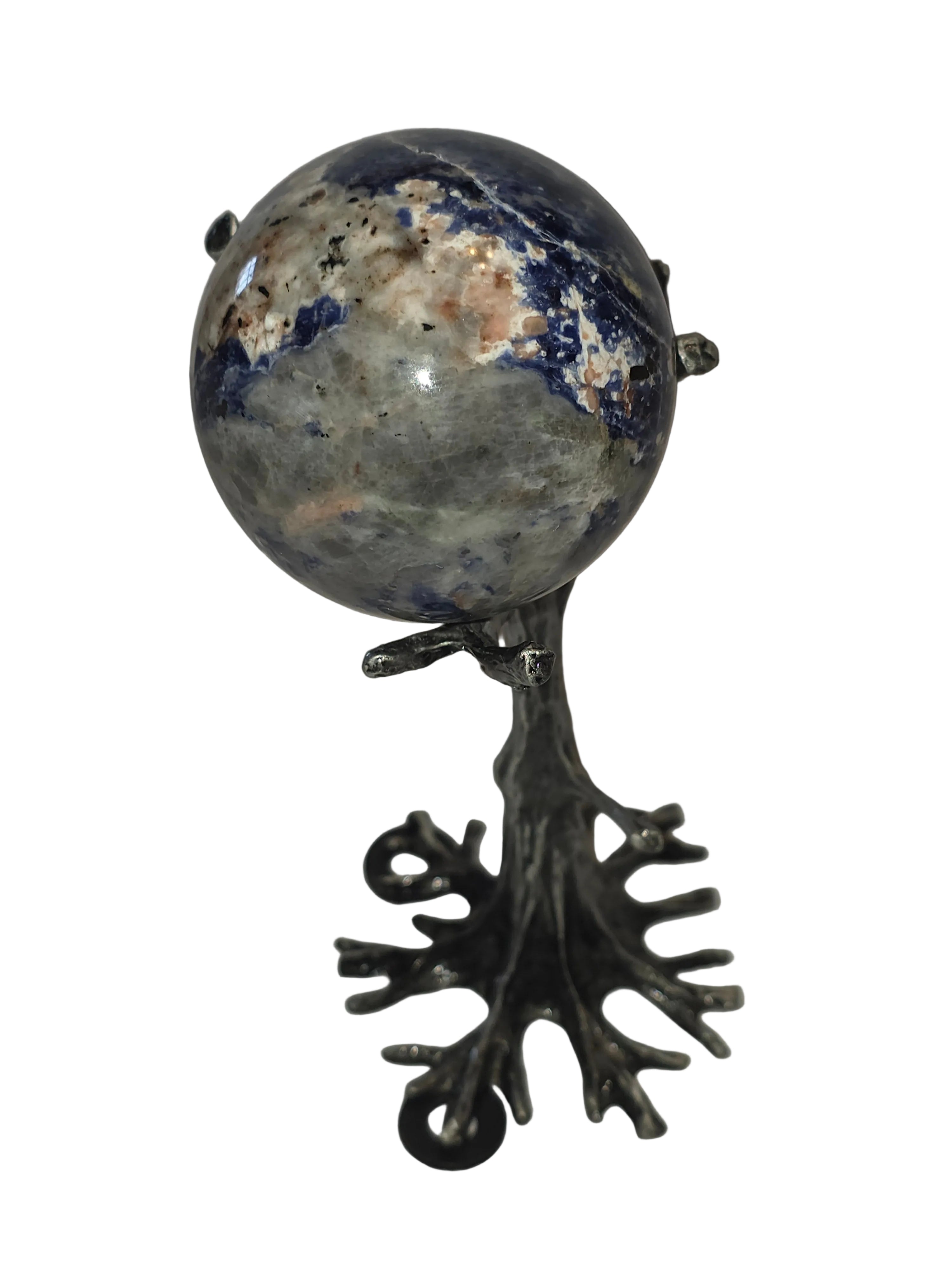 Sodalite Crystal Sphere