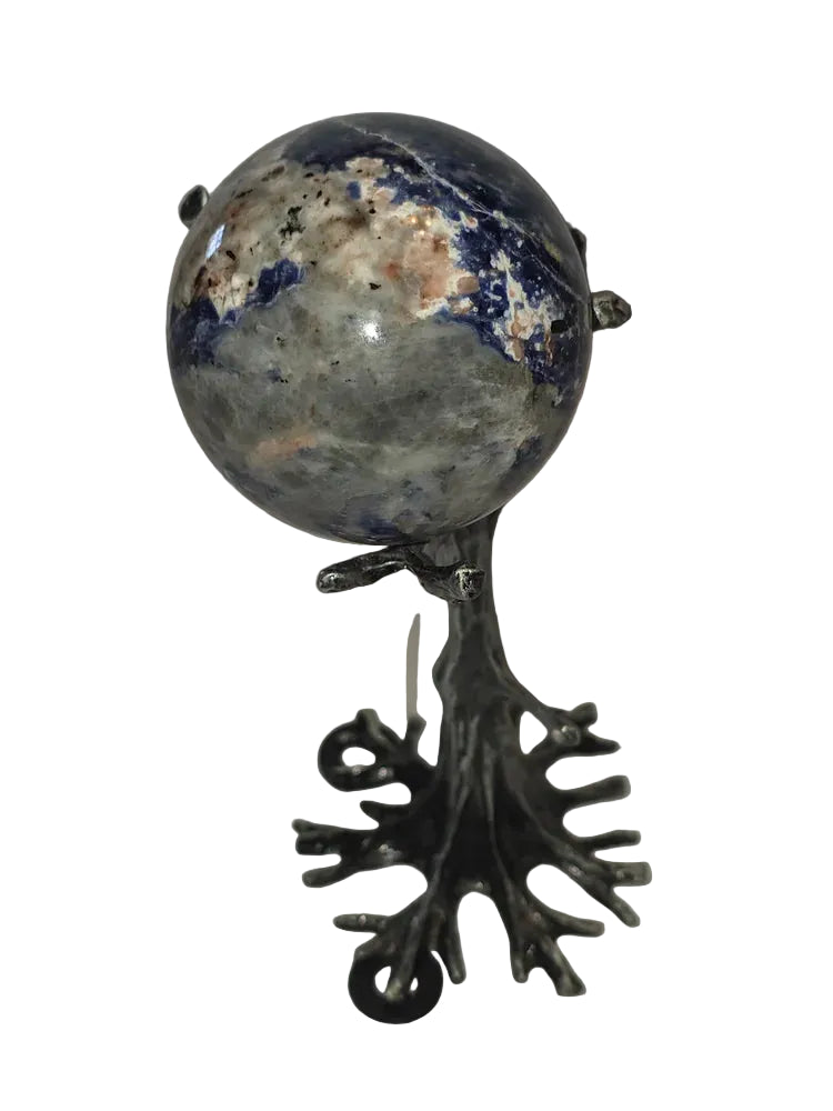 Luxury Tree Shape Crystal Sphere Holder