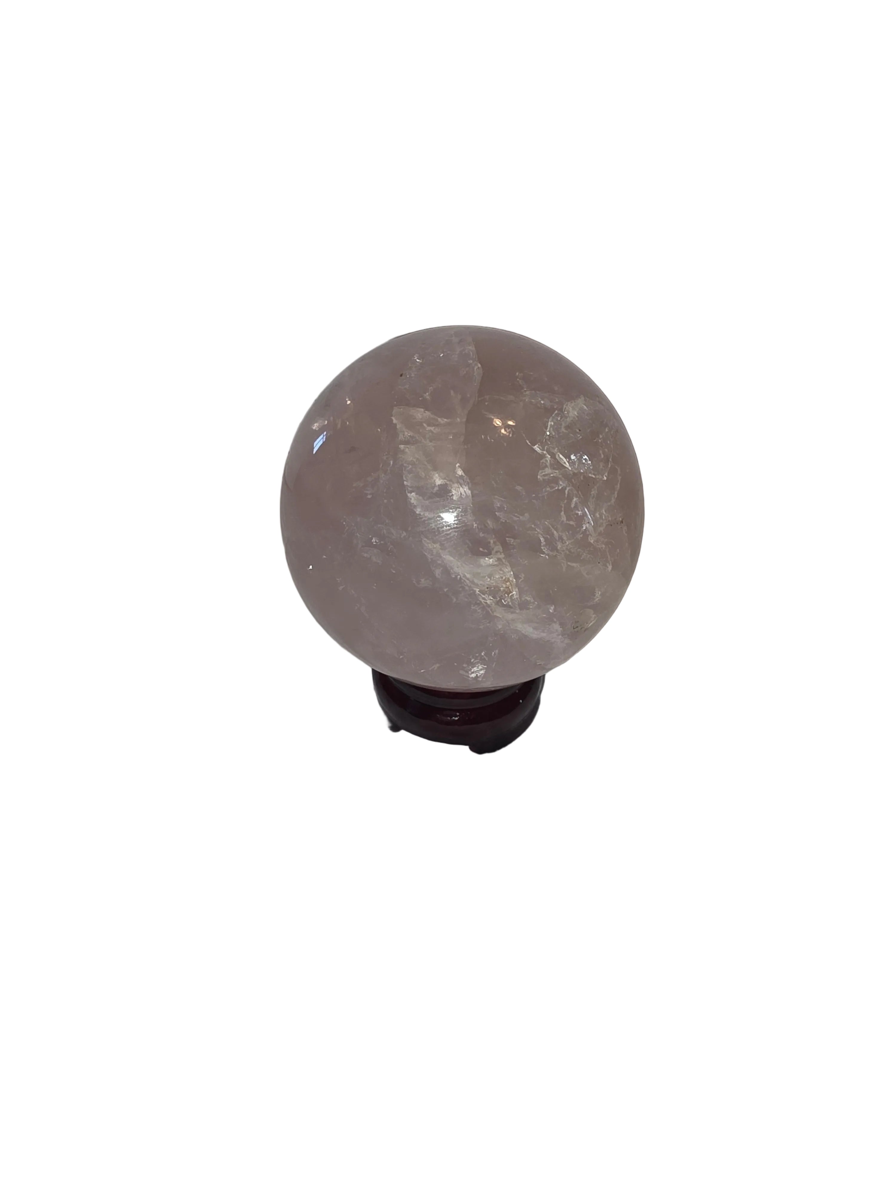 Rose Quartz Crystal Sphere