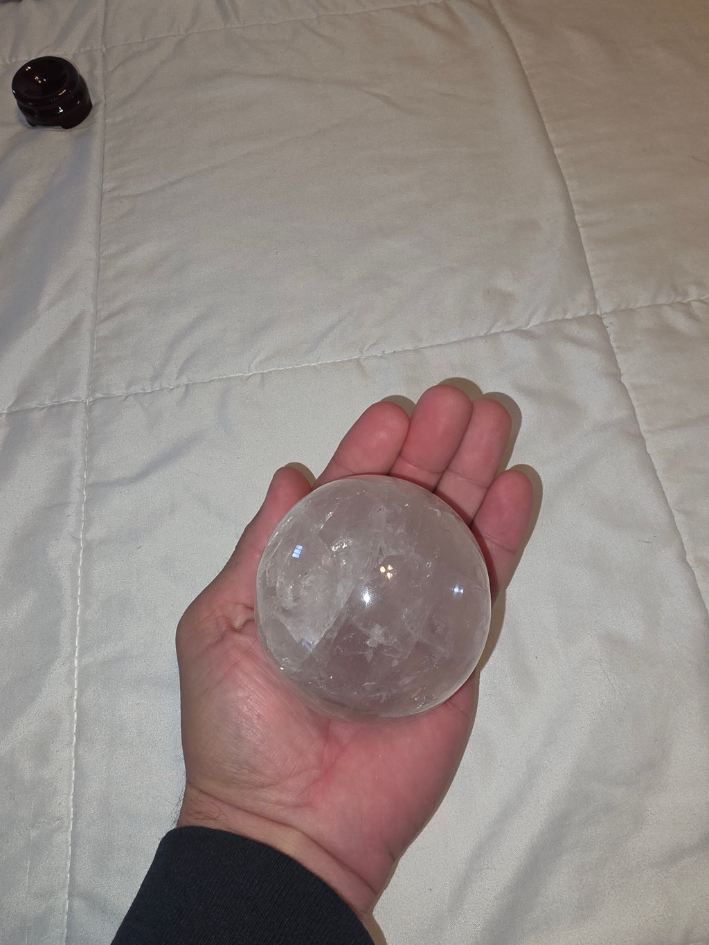 Rose Quartz Crystal Sphere