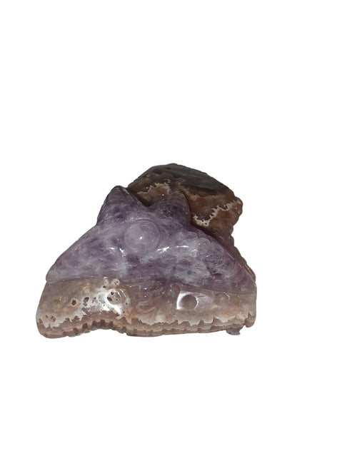Amethyst Beach Starfish Palm Crystal (Super SevenN