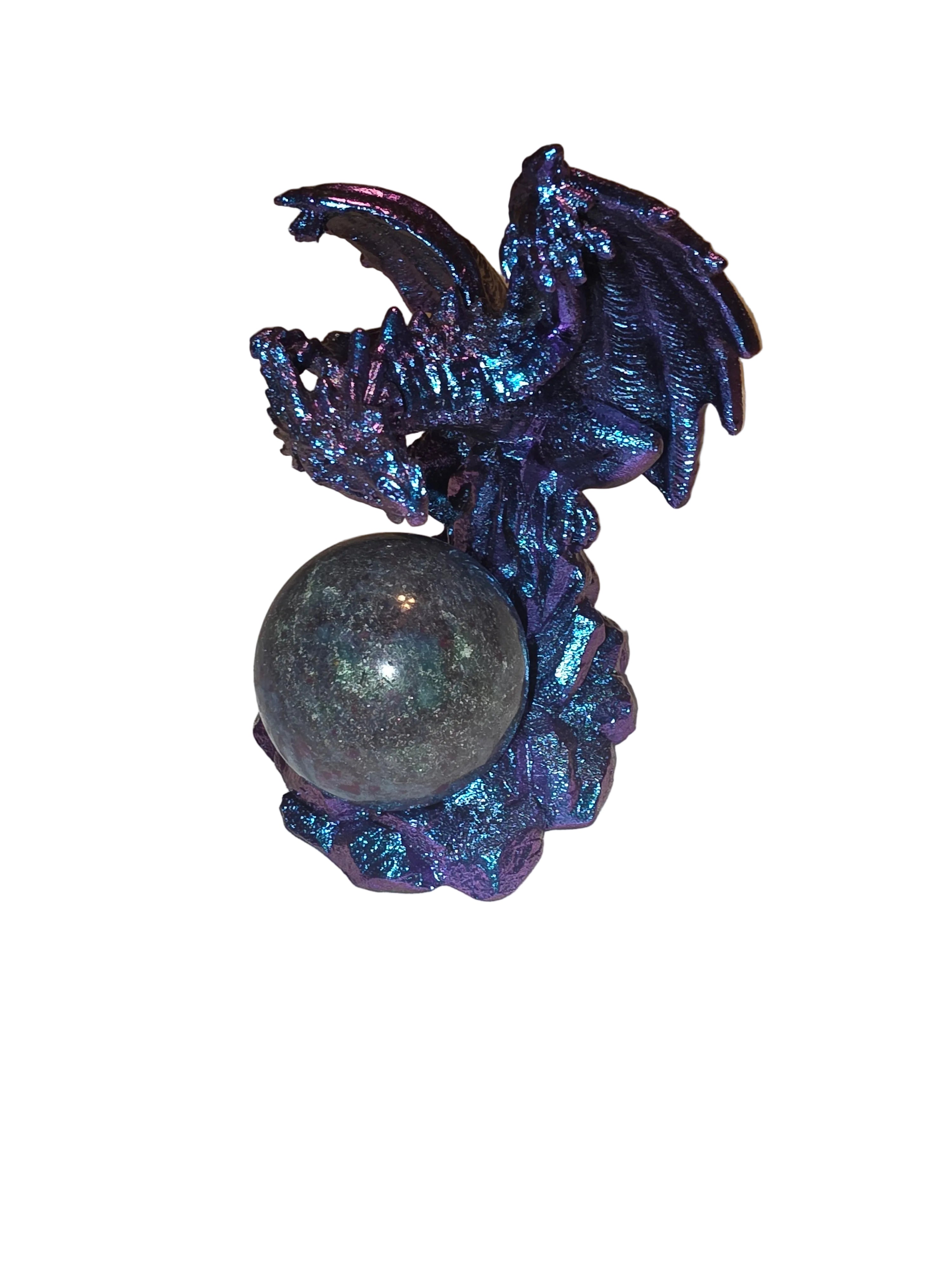 Ruby Kyanite Crystal Sphere