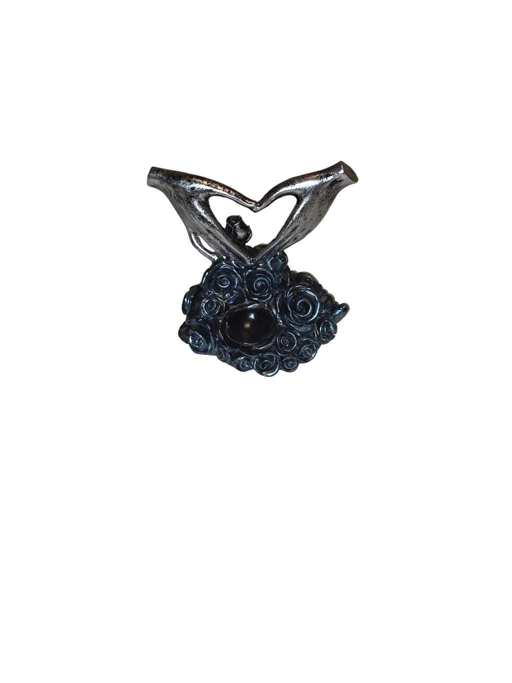 Heart Hands w/ Rose Sphere Holder