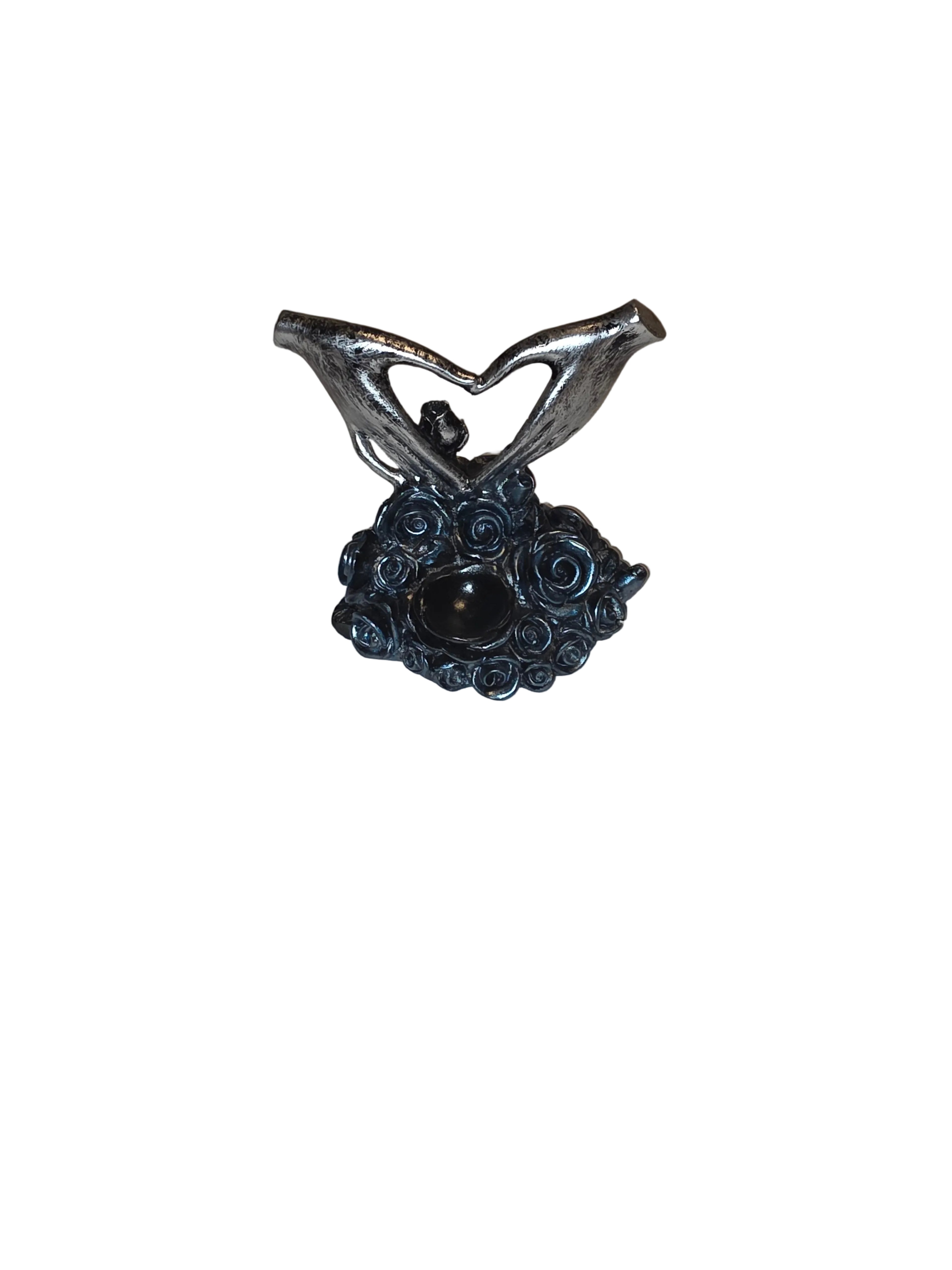 Heart Hands w/ Rose Sphere Holder