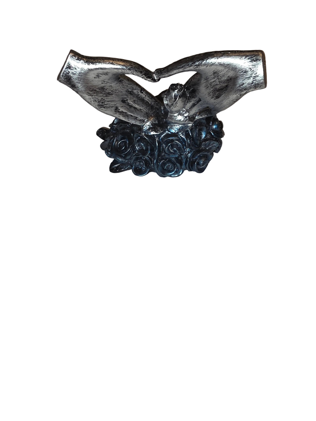 Heart Hands w/ Rose Sphere Holder