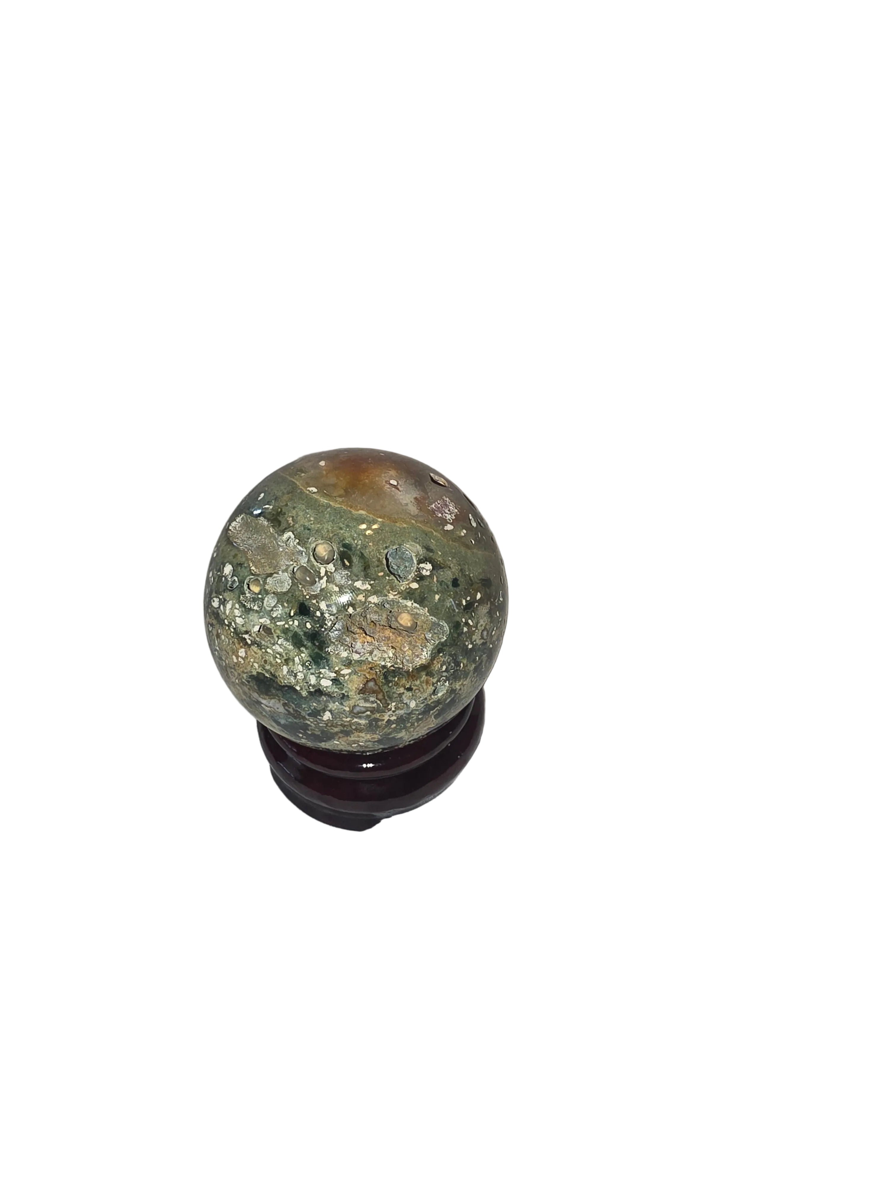Ocean Jasper Crystal Sphere