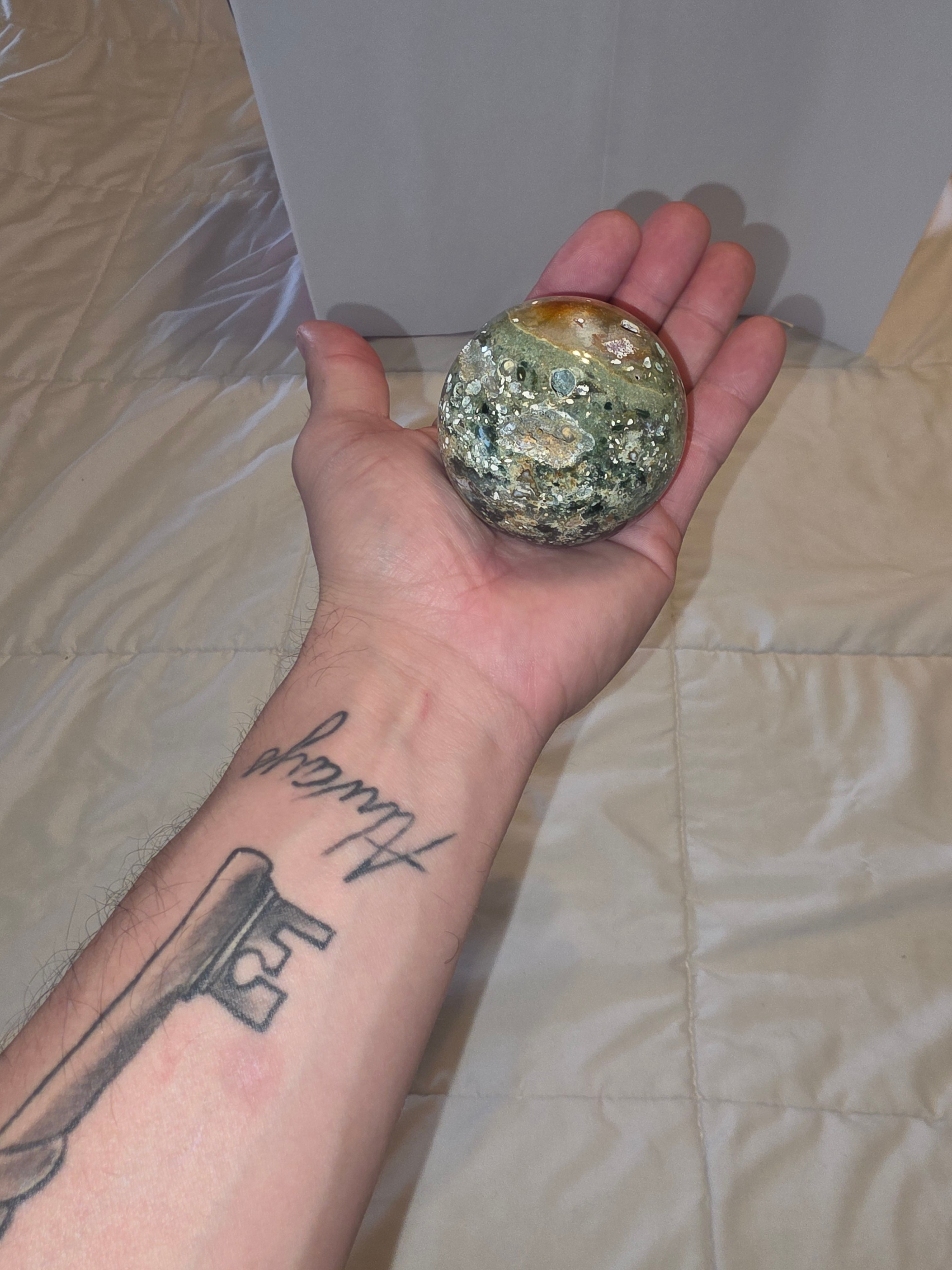 Ocean Jasper Crystal Sphere