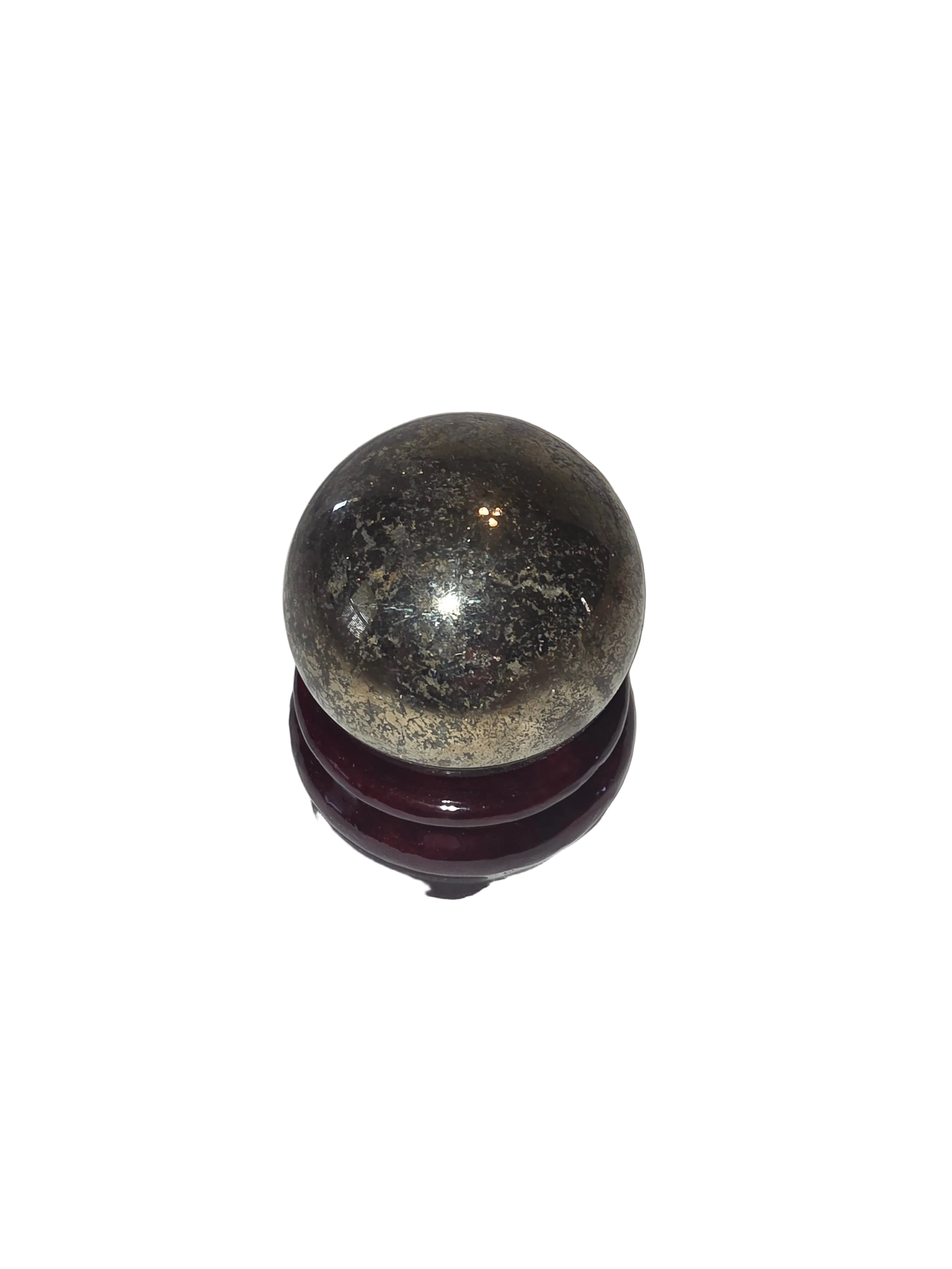 Pyrite Crystal Sphere
