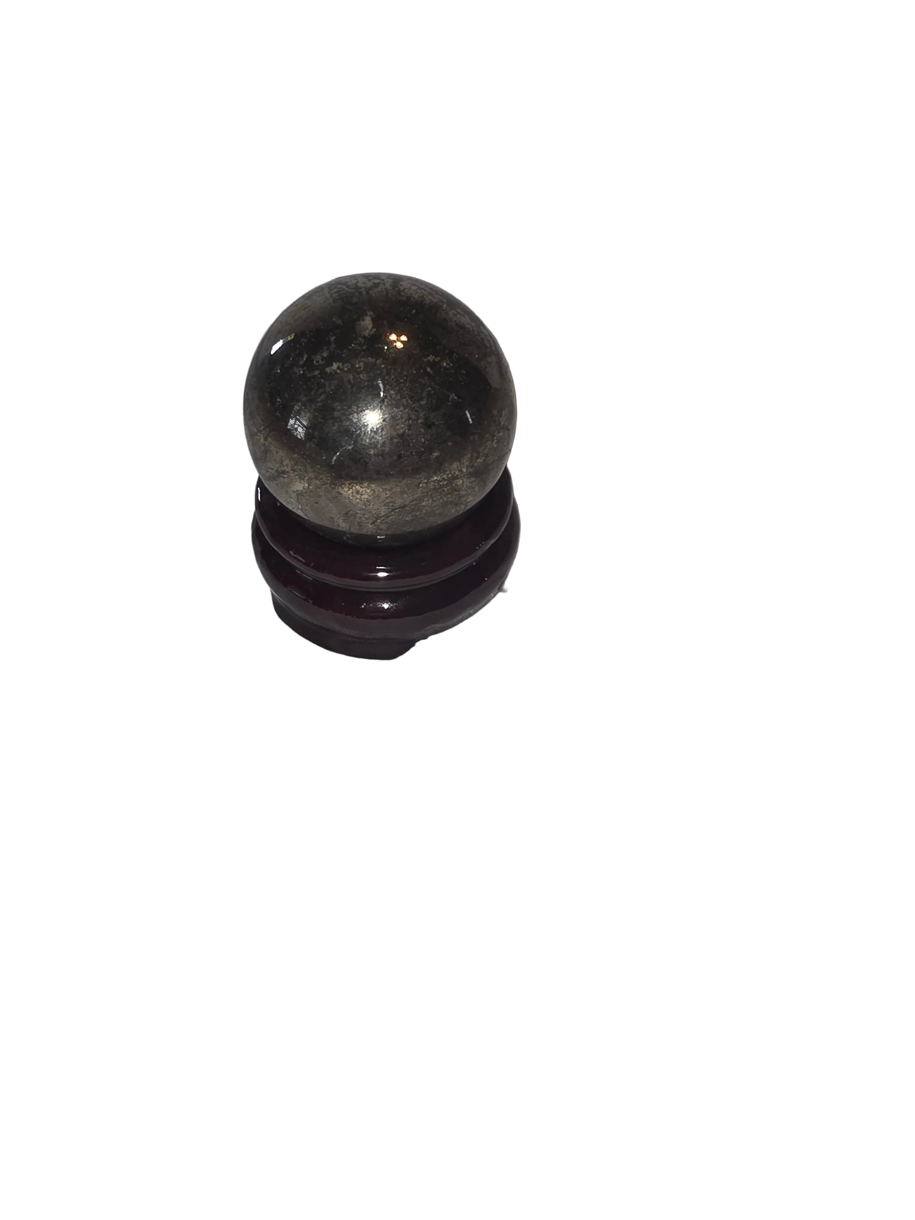 Pyrite Crystal Sphere