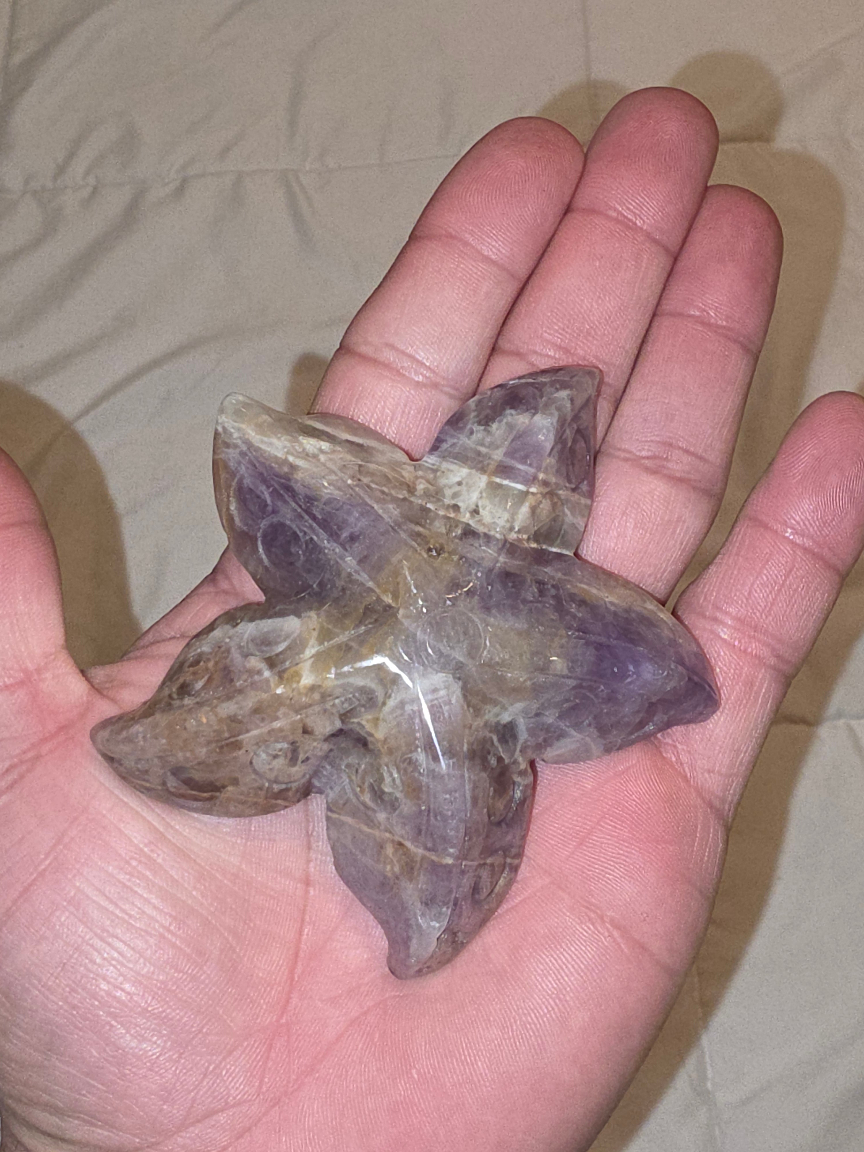 Amethyst Starfish Crystal