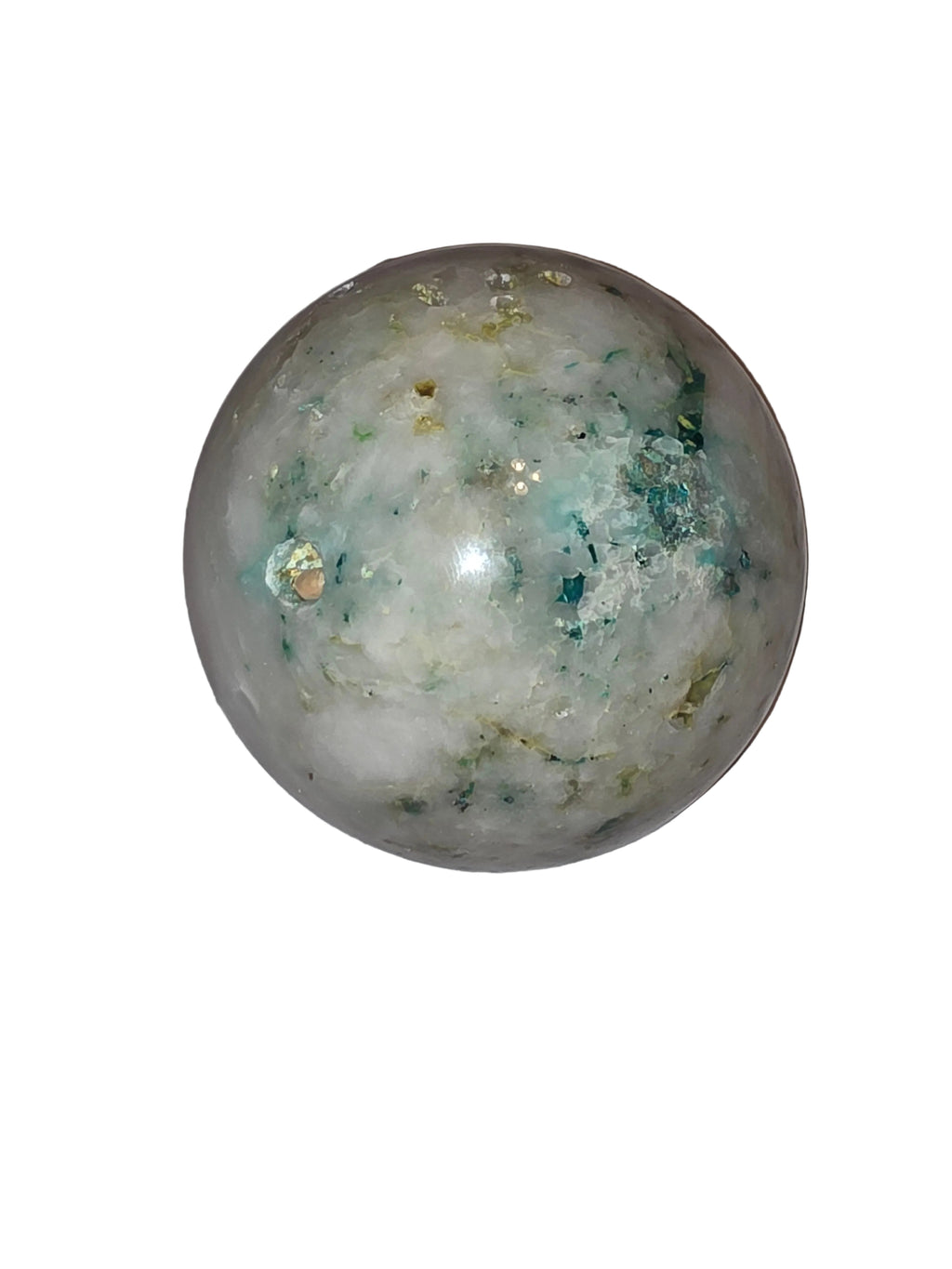 Chrysocolla In Quartz