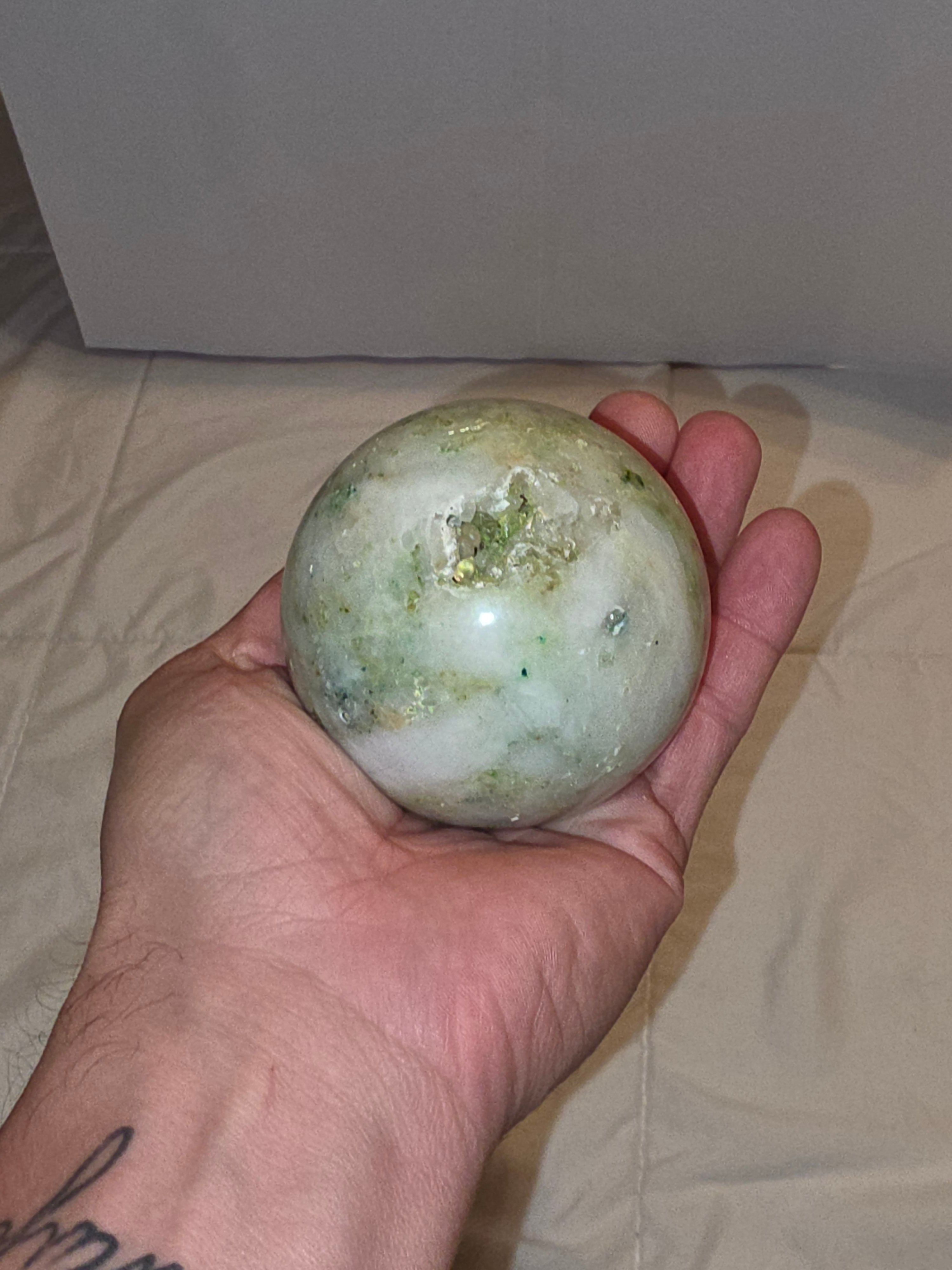 Chrysocolla In Quartz