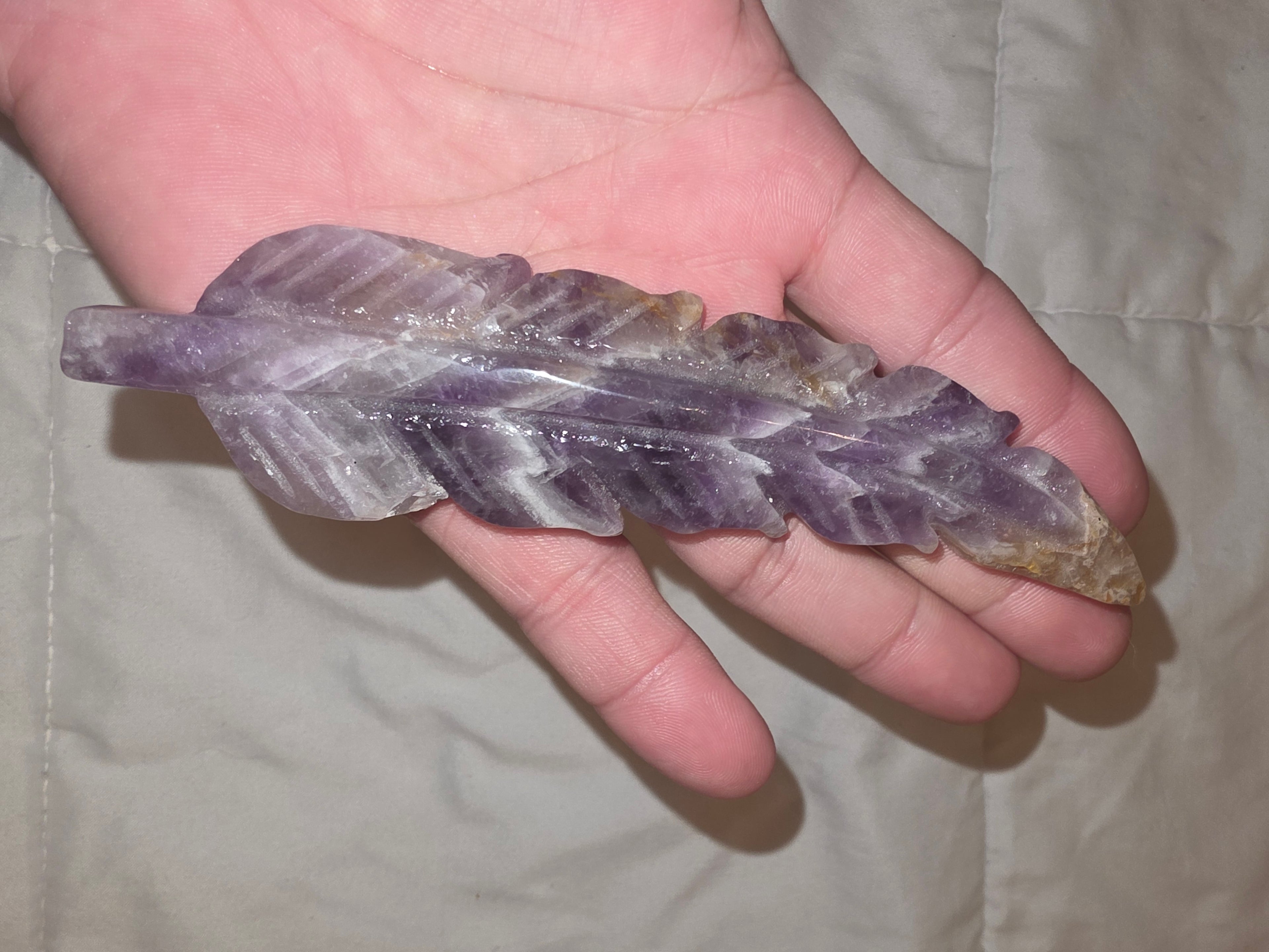 Amethyst Feather Crystal