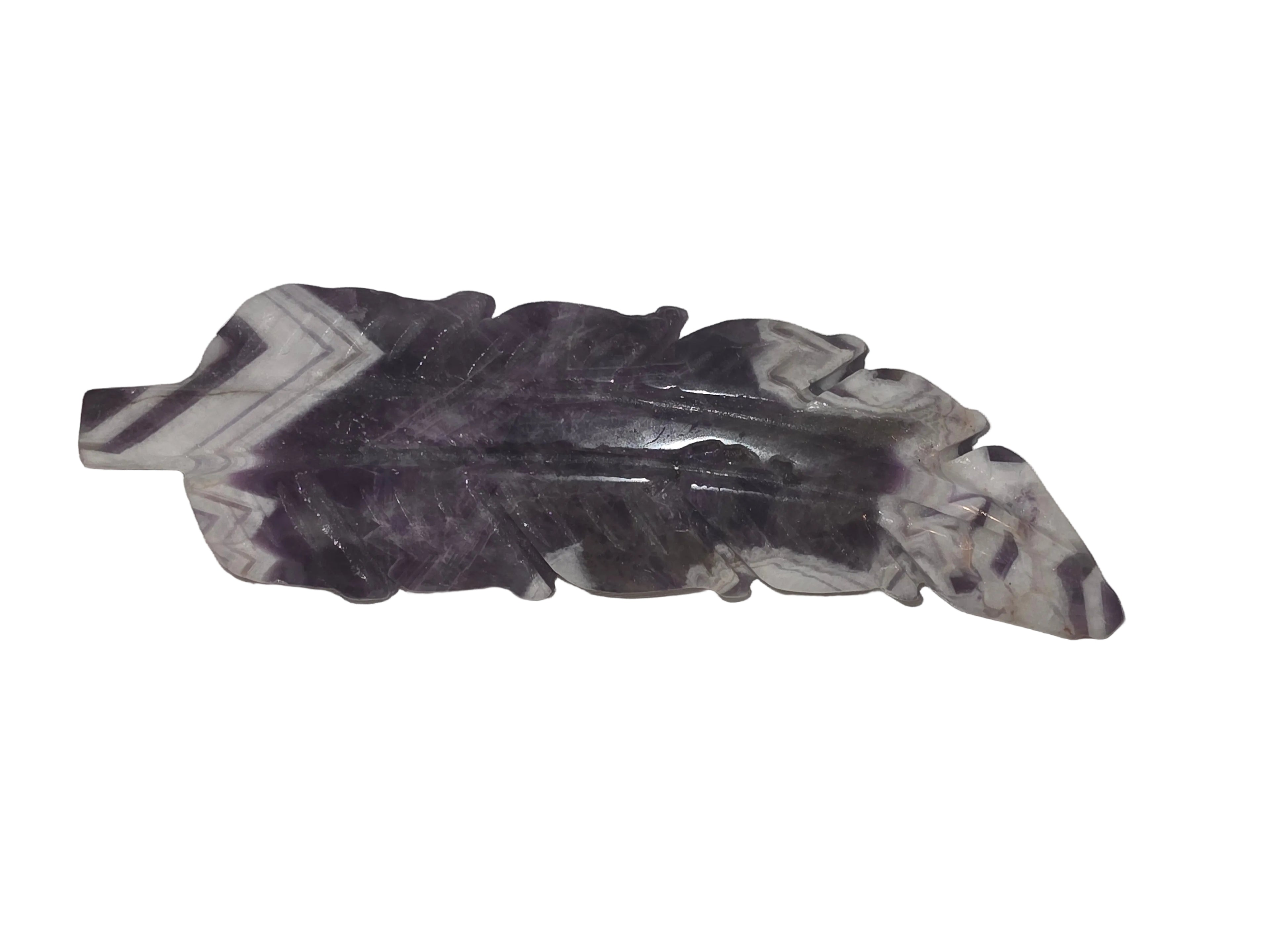 Dreamy Amethyst Feather