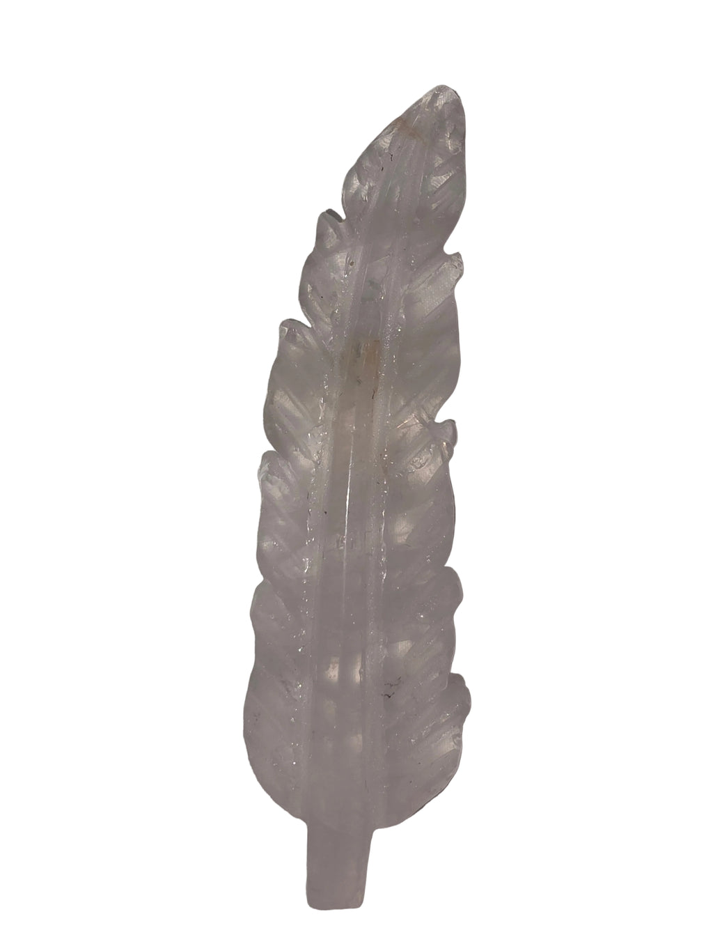 Rose Quartz Feather Crystal
