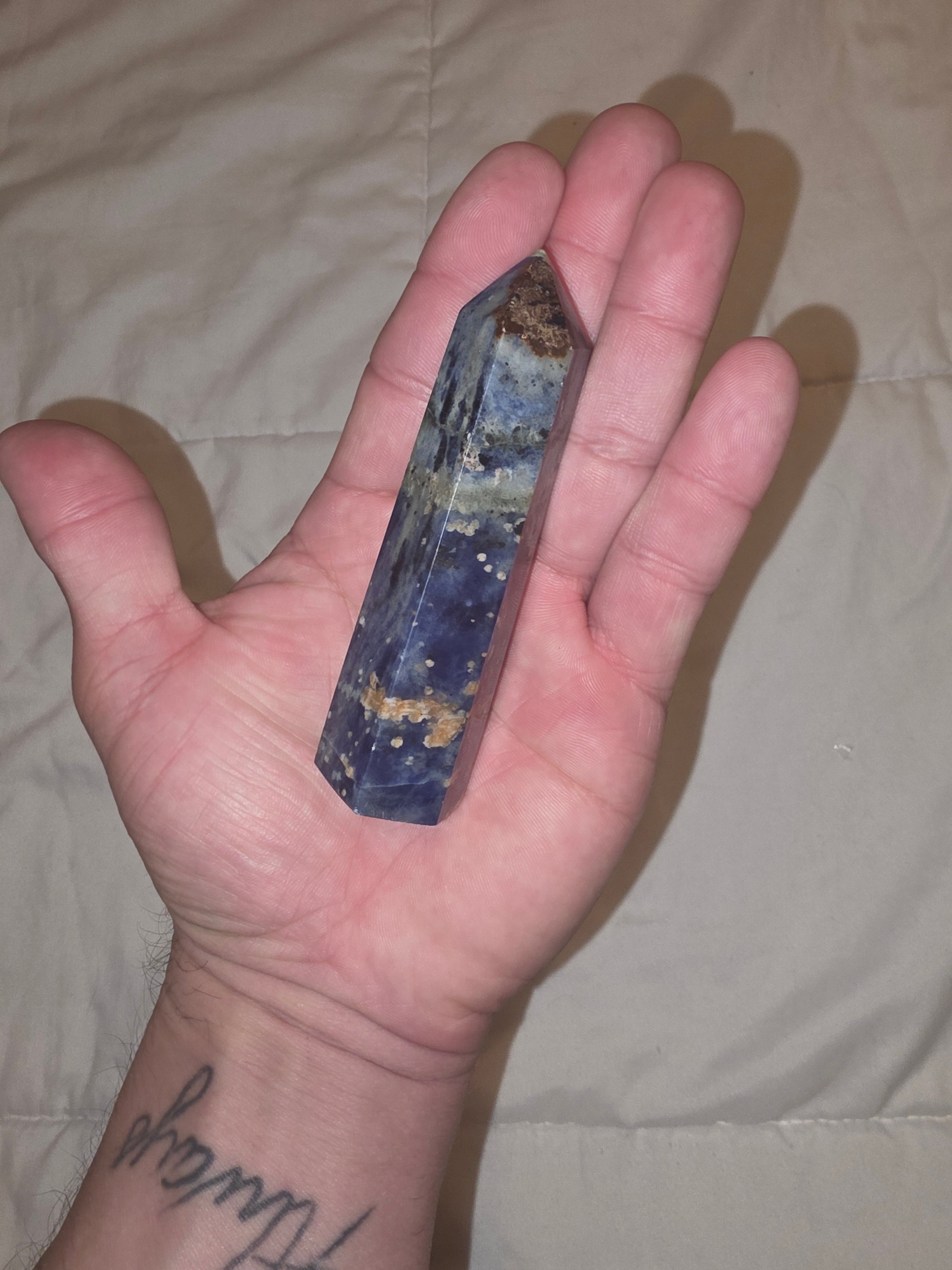 Sodalite Crystal Tower