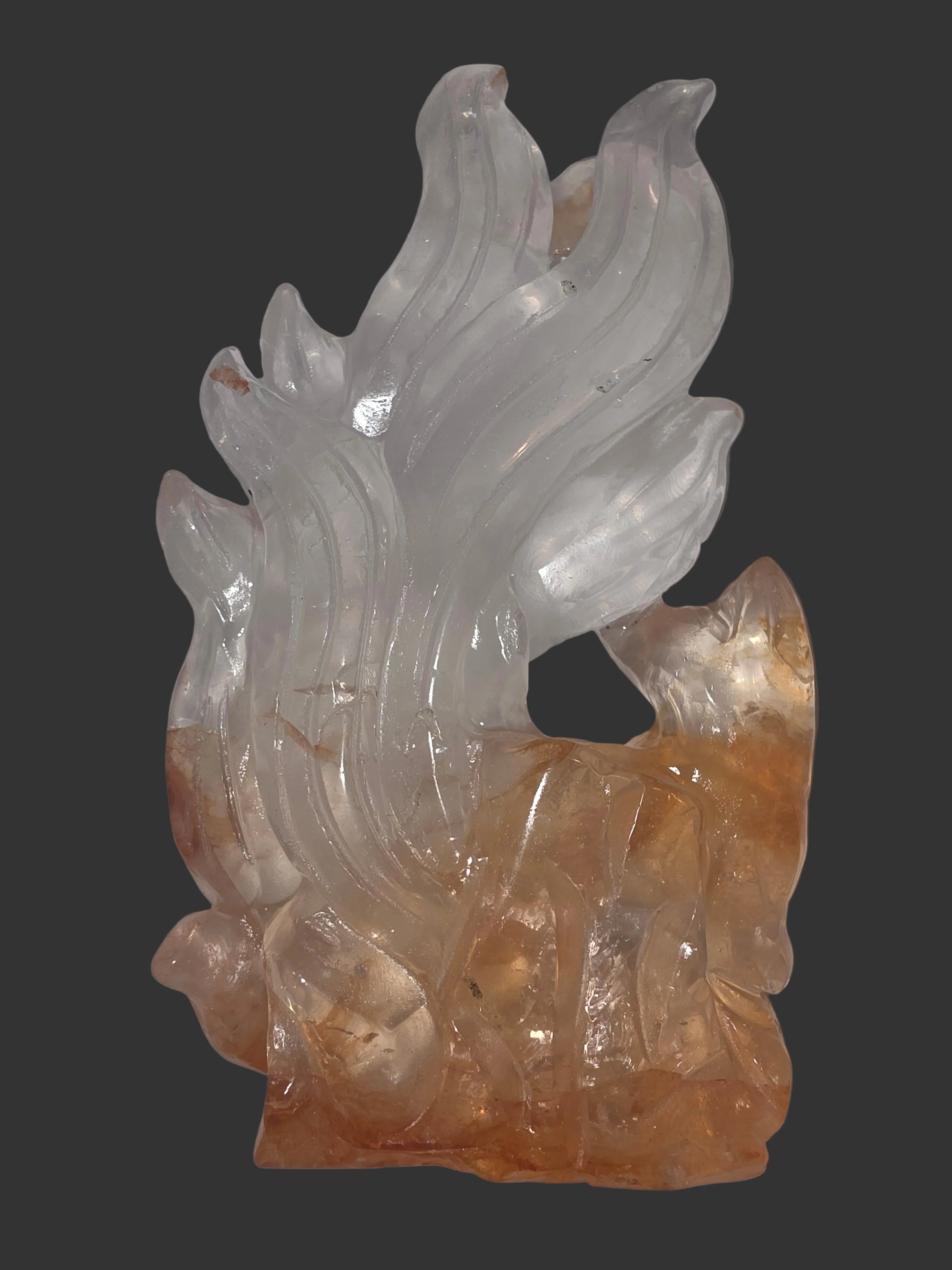 Tangerine Quartz Nine Tails Fox