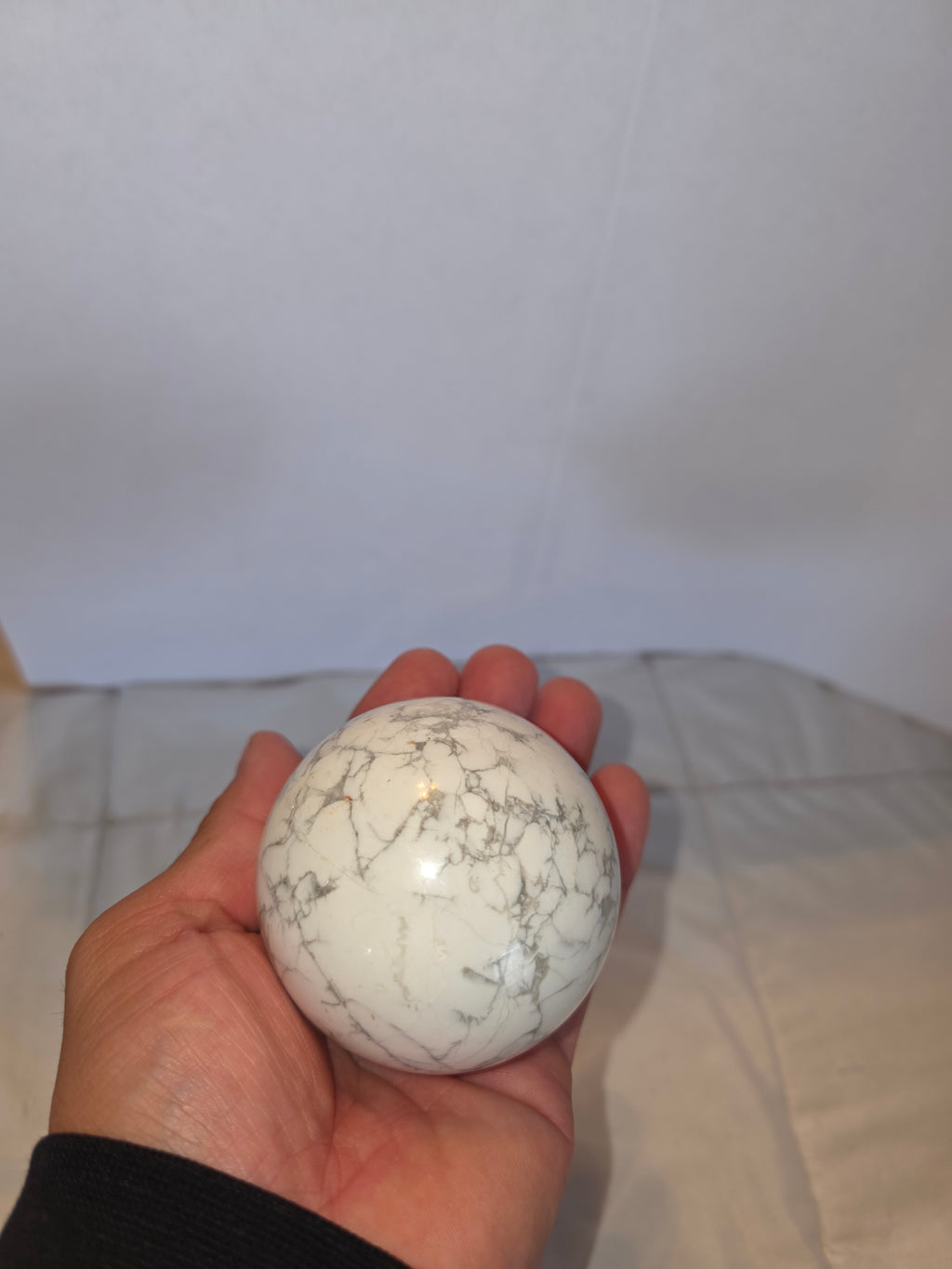 Magnesite Crystal Sphere