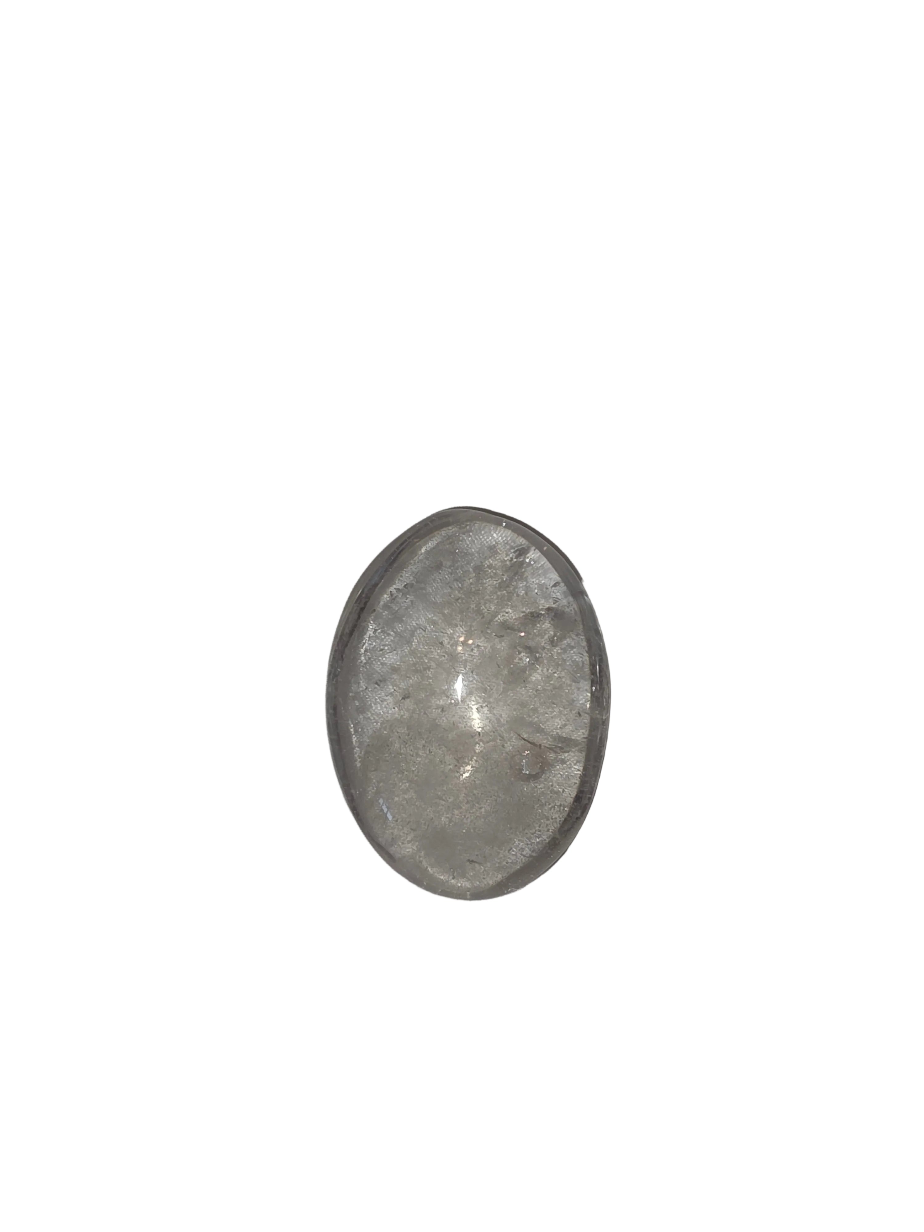 Clear Quartz Palm Stone