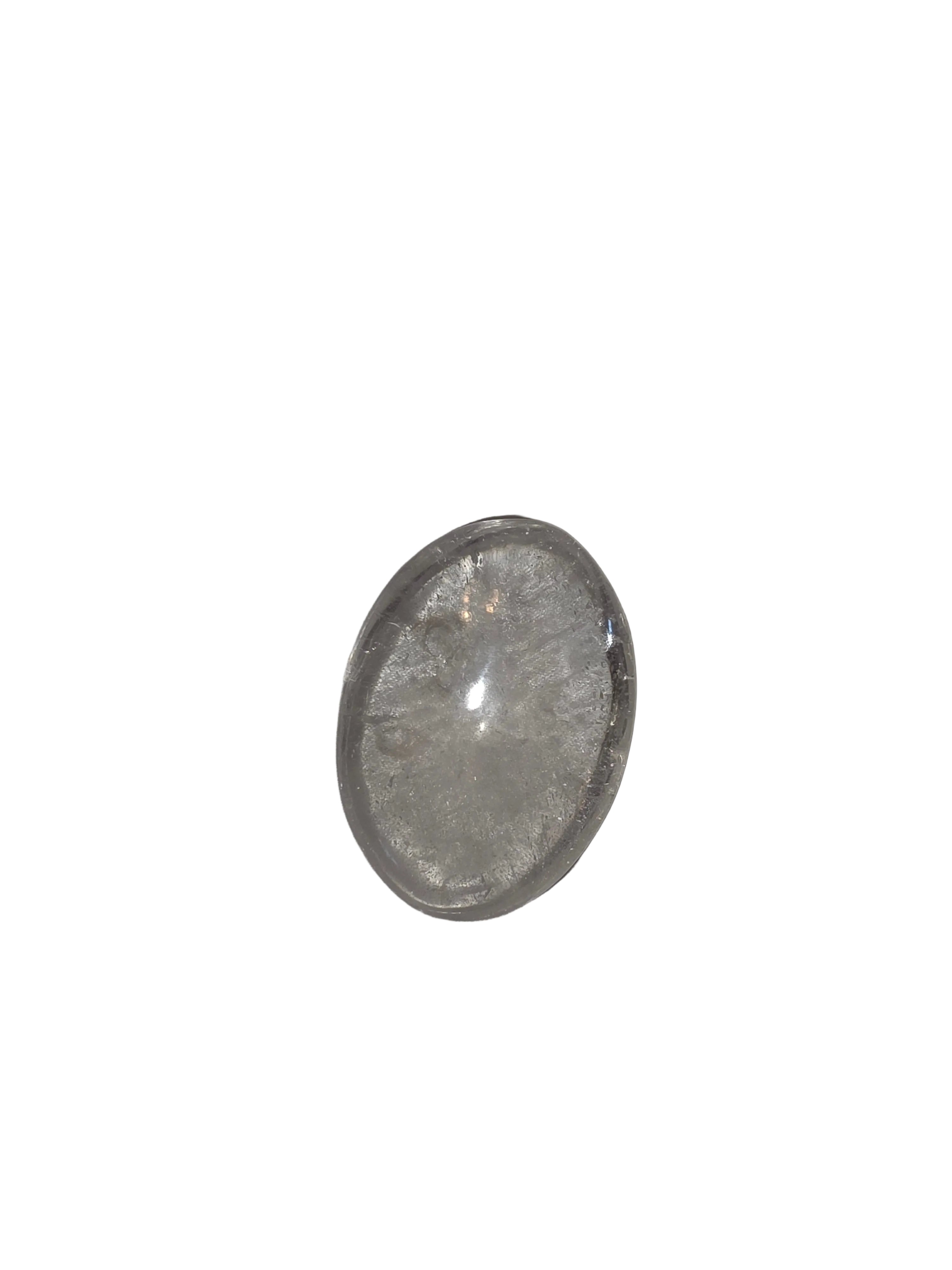 Clear Quartz Palm Stone