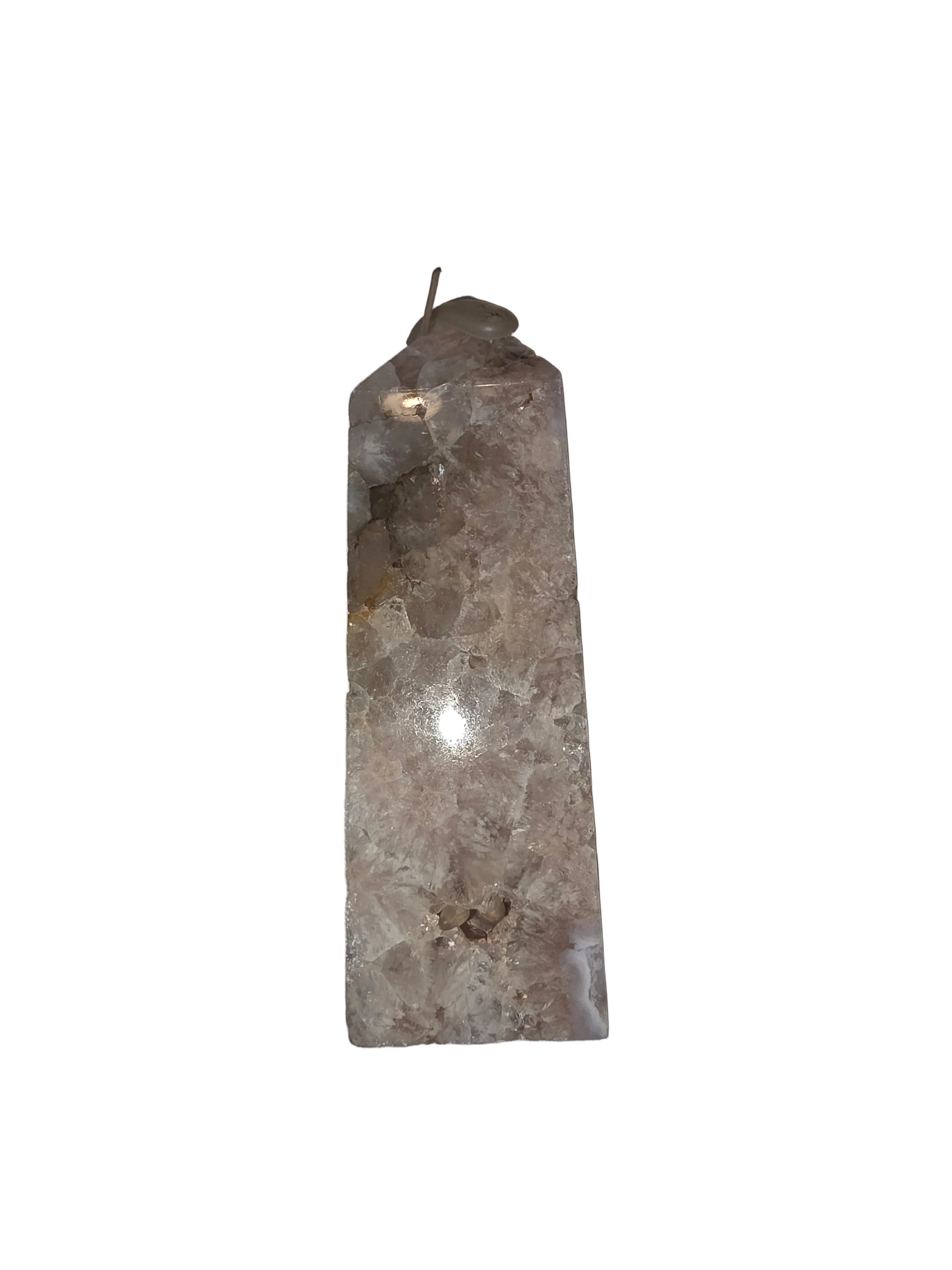 Pink Amethyst Crystal Tower