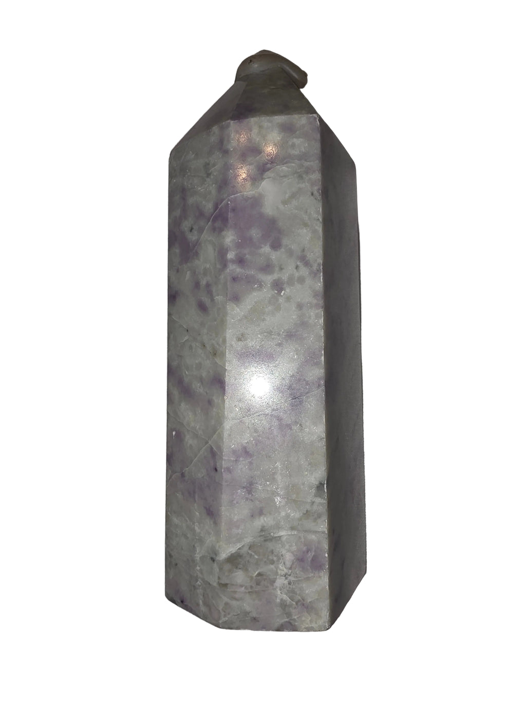 Opalized Fluorite Crystal Tower