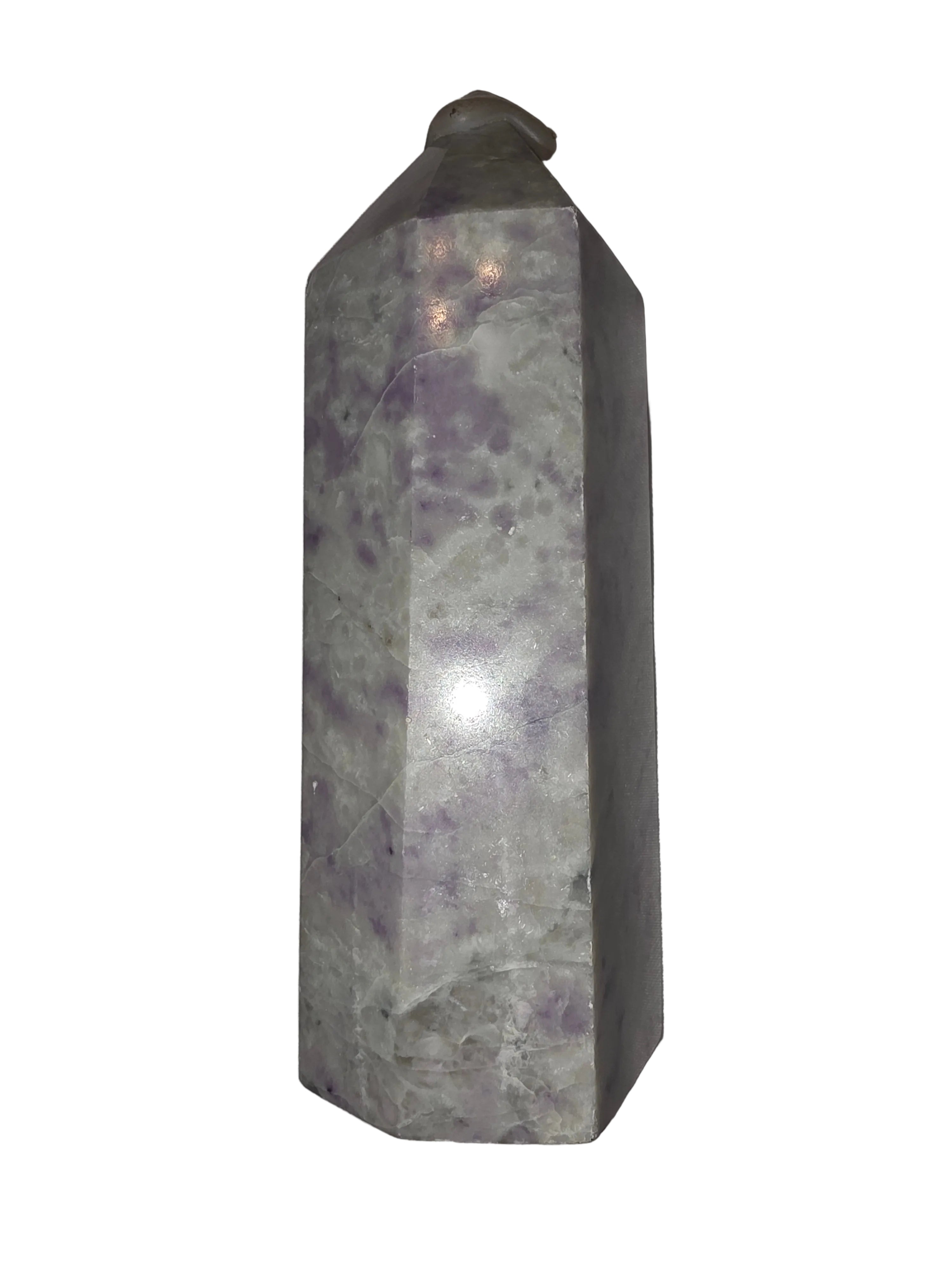 Opalized Fluorite Crystal Tower