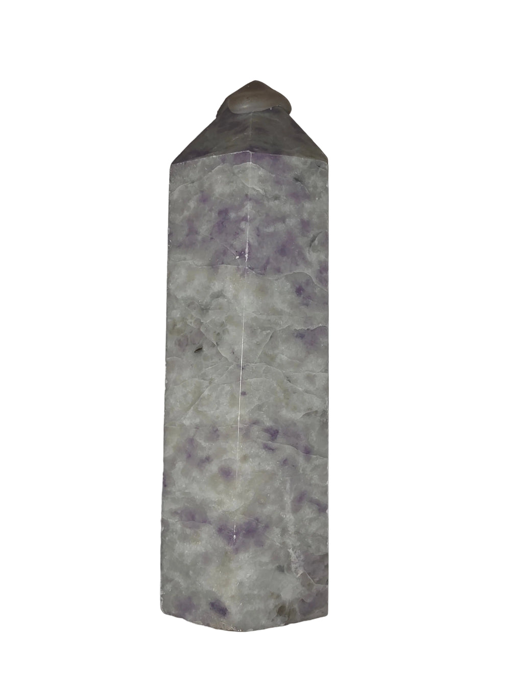 Opalized Fluorite Crystal Tower