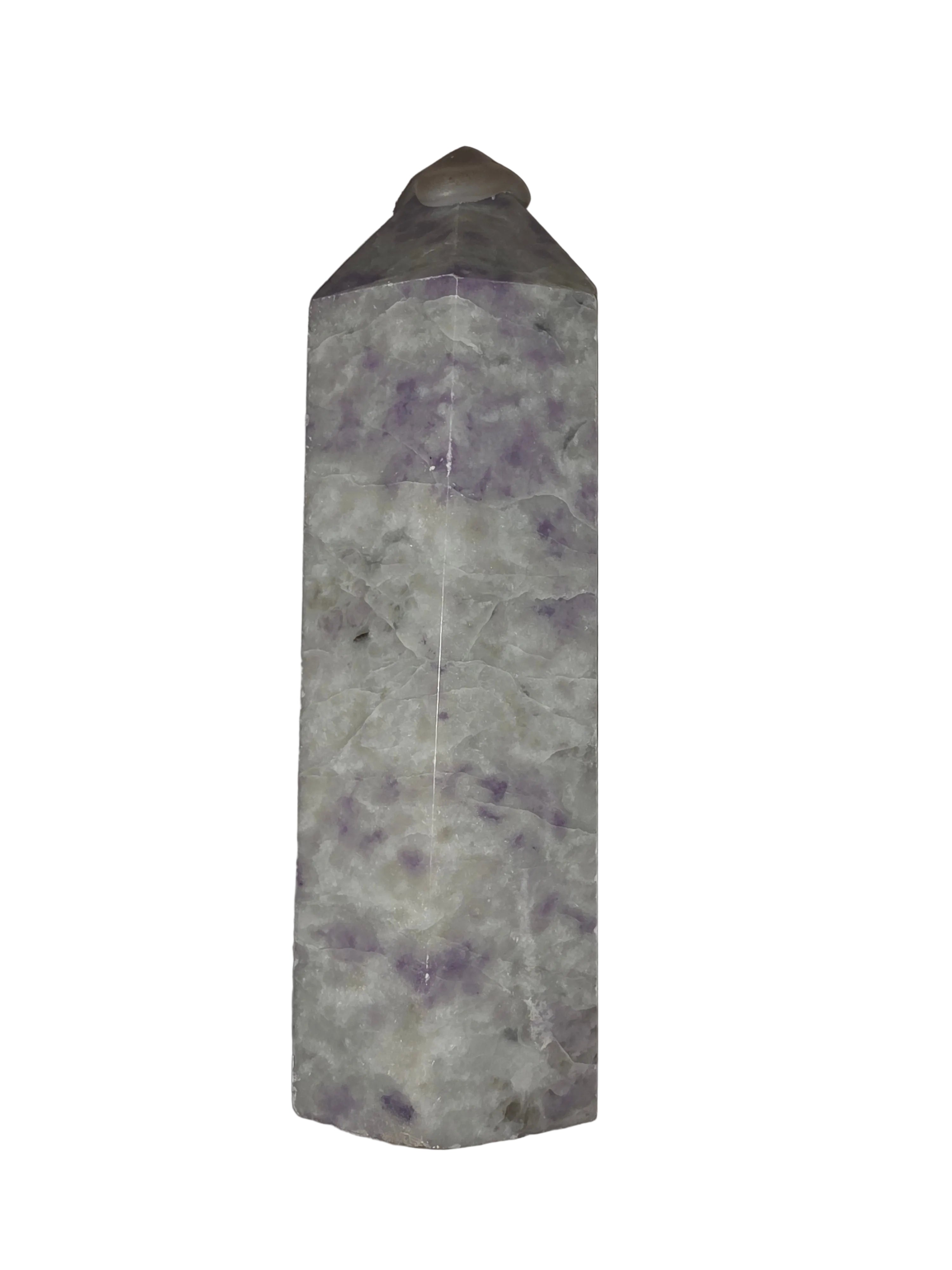 Opalized Fluorite Crystal Tower