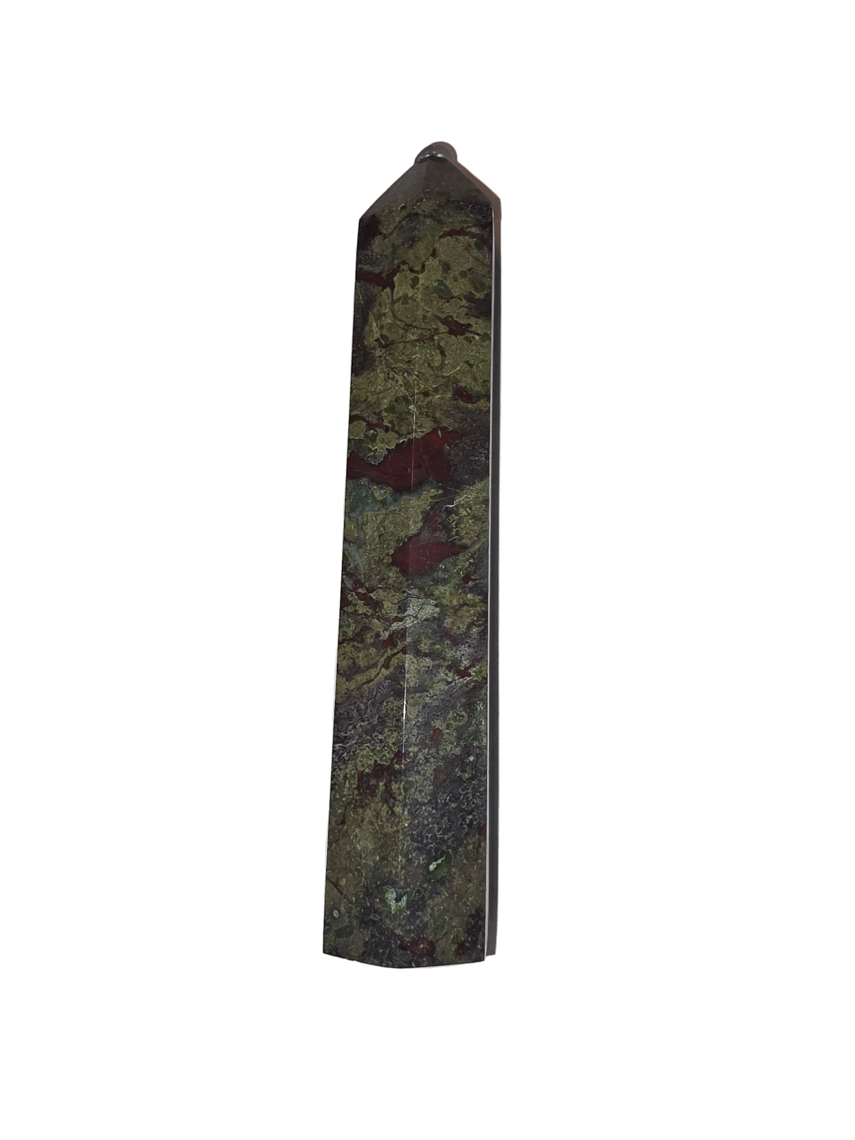 8" Dragon Bloodstone Tower