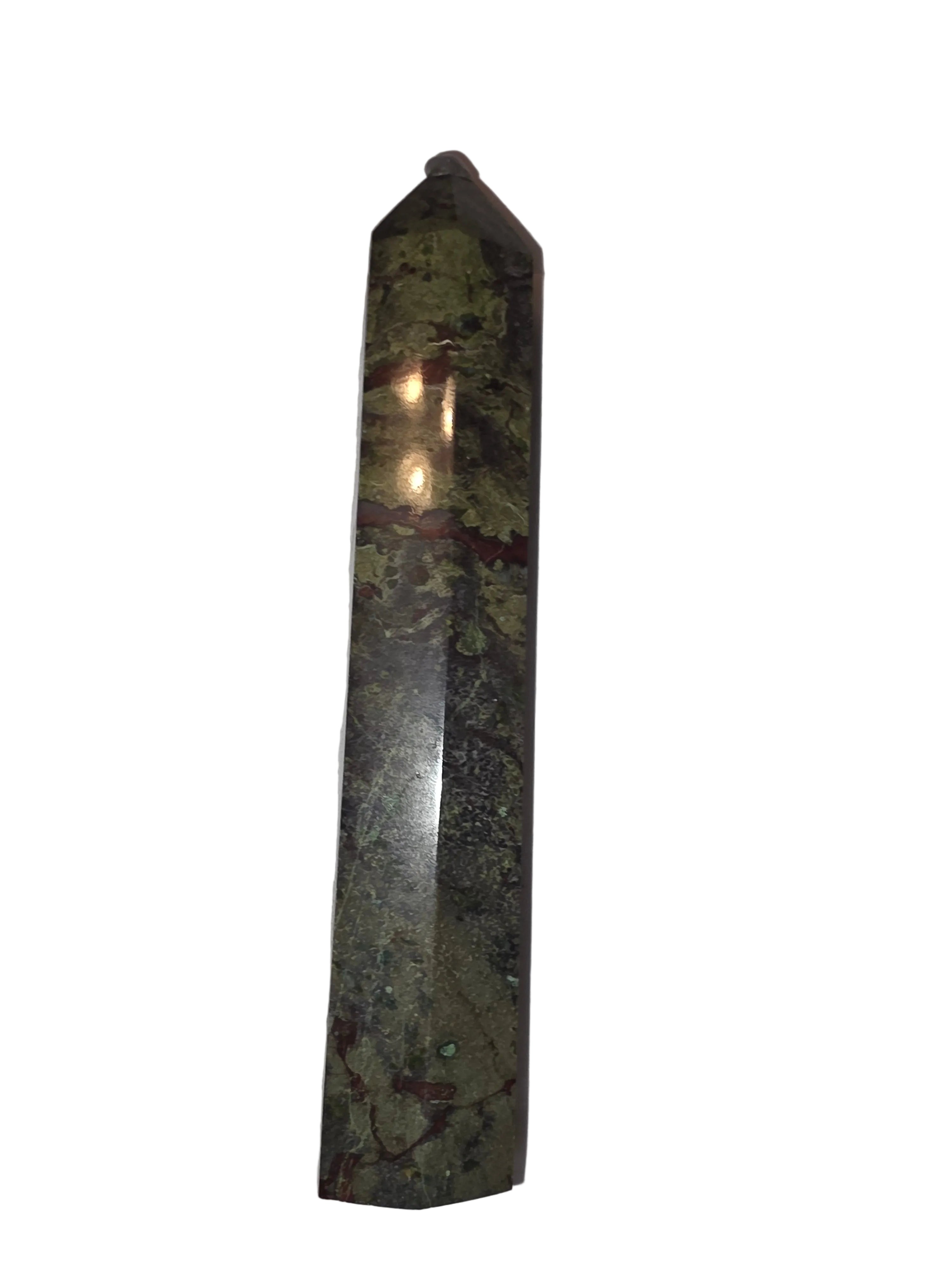 8" Dragon Bloodstone Tower