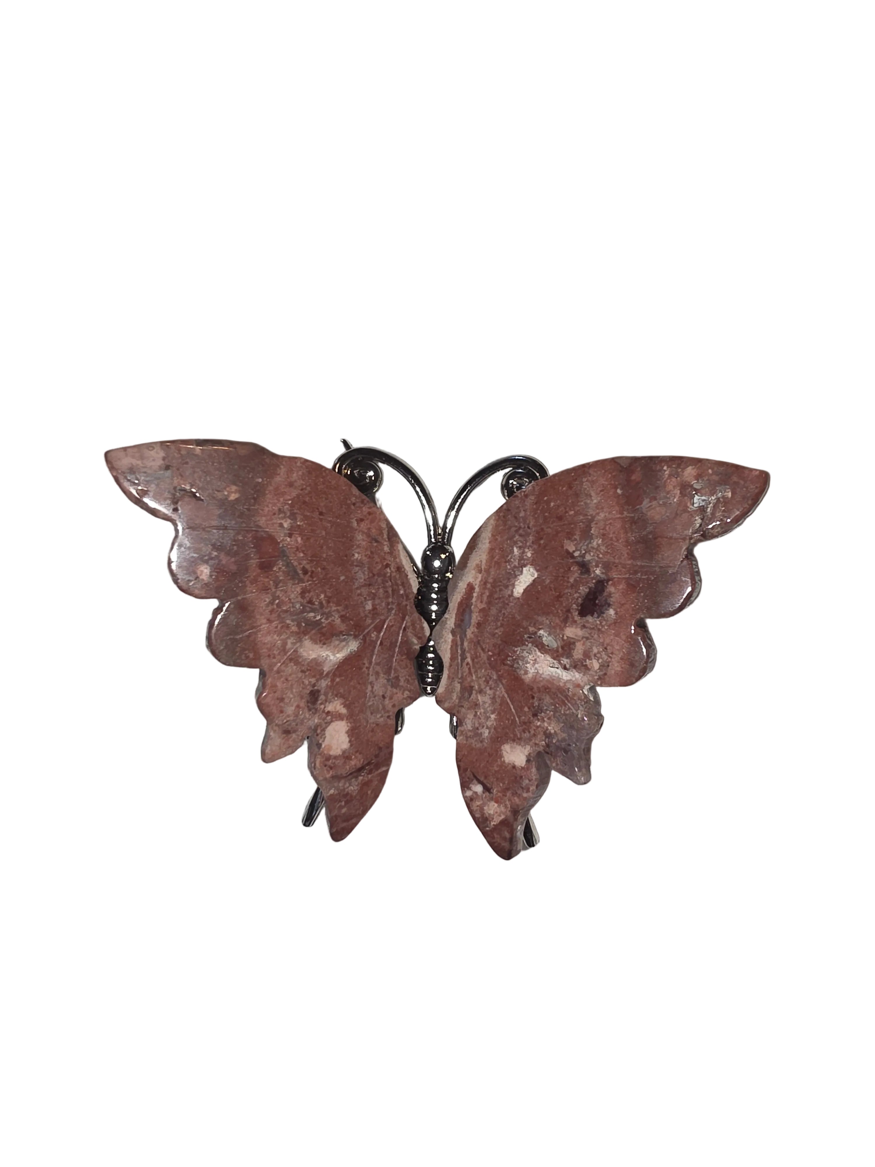 Red Jasper Butterfly
