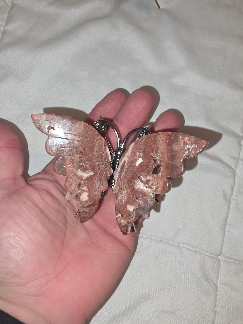 Red Jasper Butterfly
