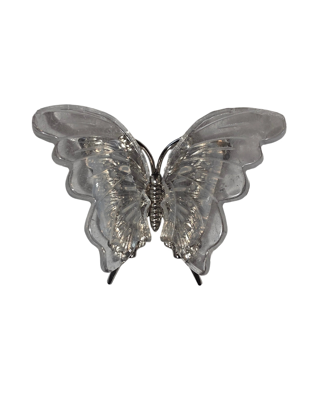 Clear Quartz Butterfly