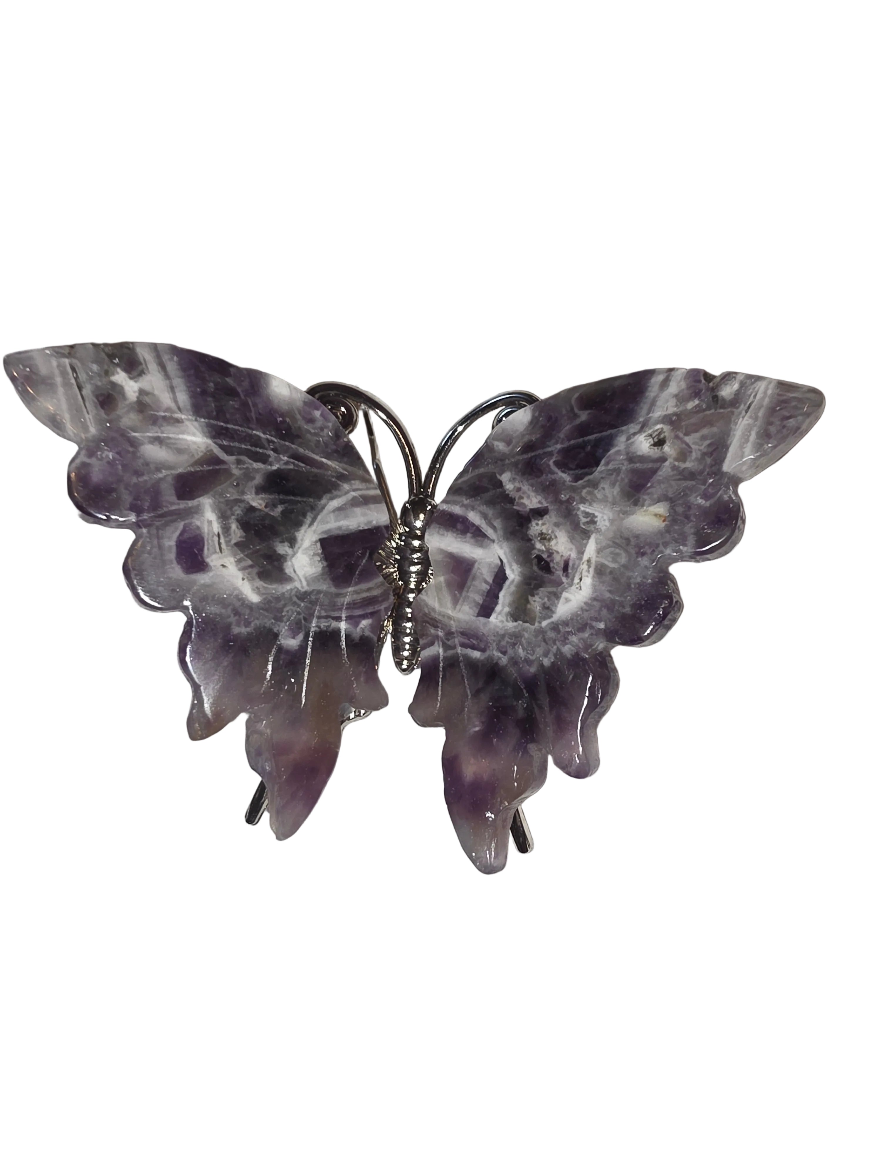 Dreamy Amethyst Butterfly