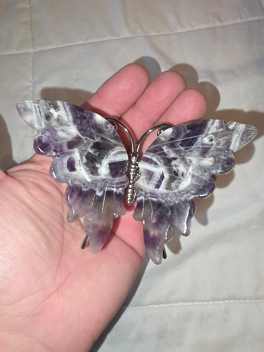 Dreamy Amethyst Butterfly