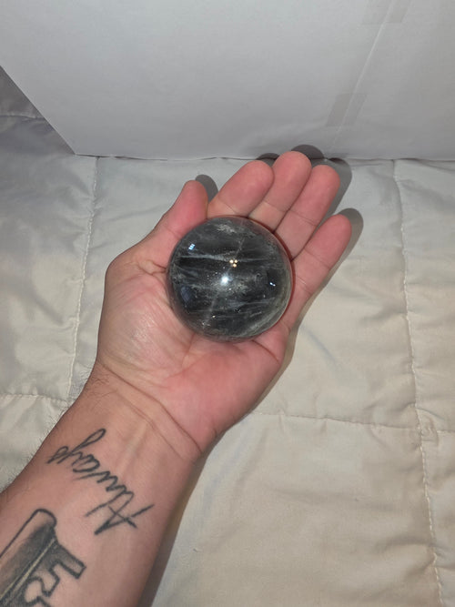 Black Moonstone Crystal Sphere