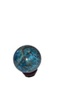 Blue Apatite Crystal Sphere