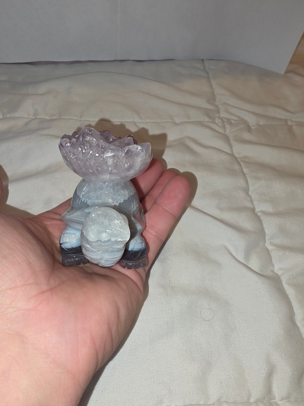 Druzy Agate Turtle
