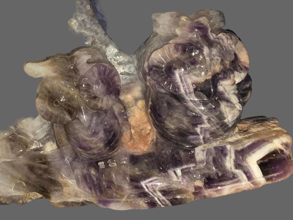 Dreamy Amethyst Owls