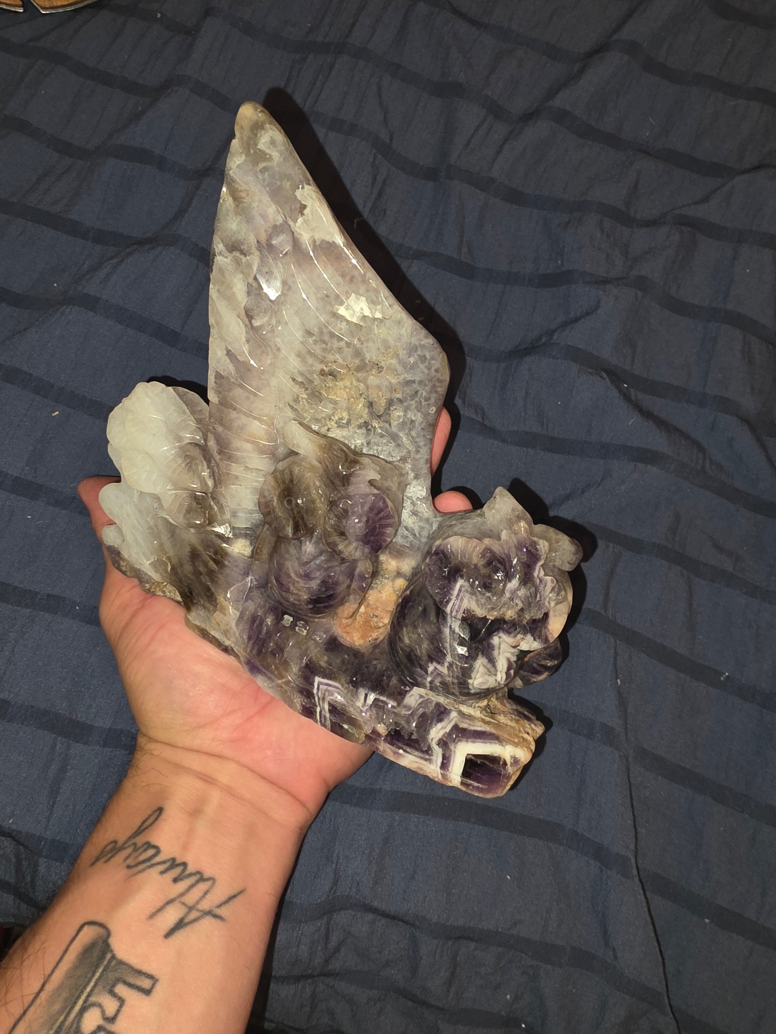 Dreamy Amethyst Owls