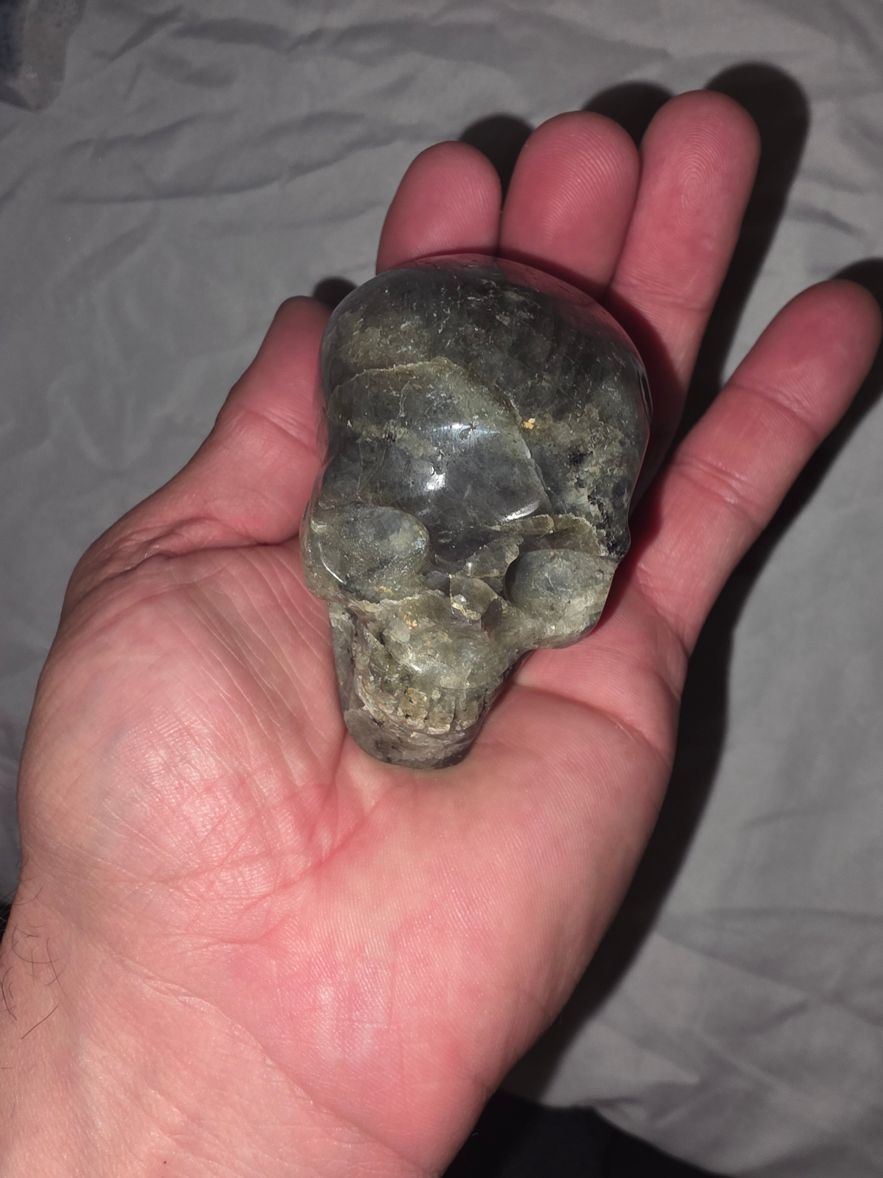 Labradorite Skull Crystal