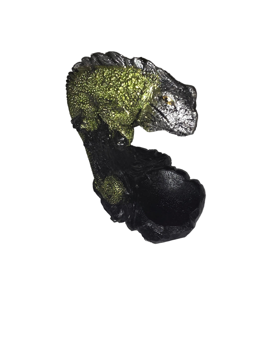 Iguana Crystal Sphere Holder