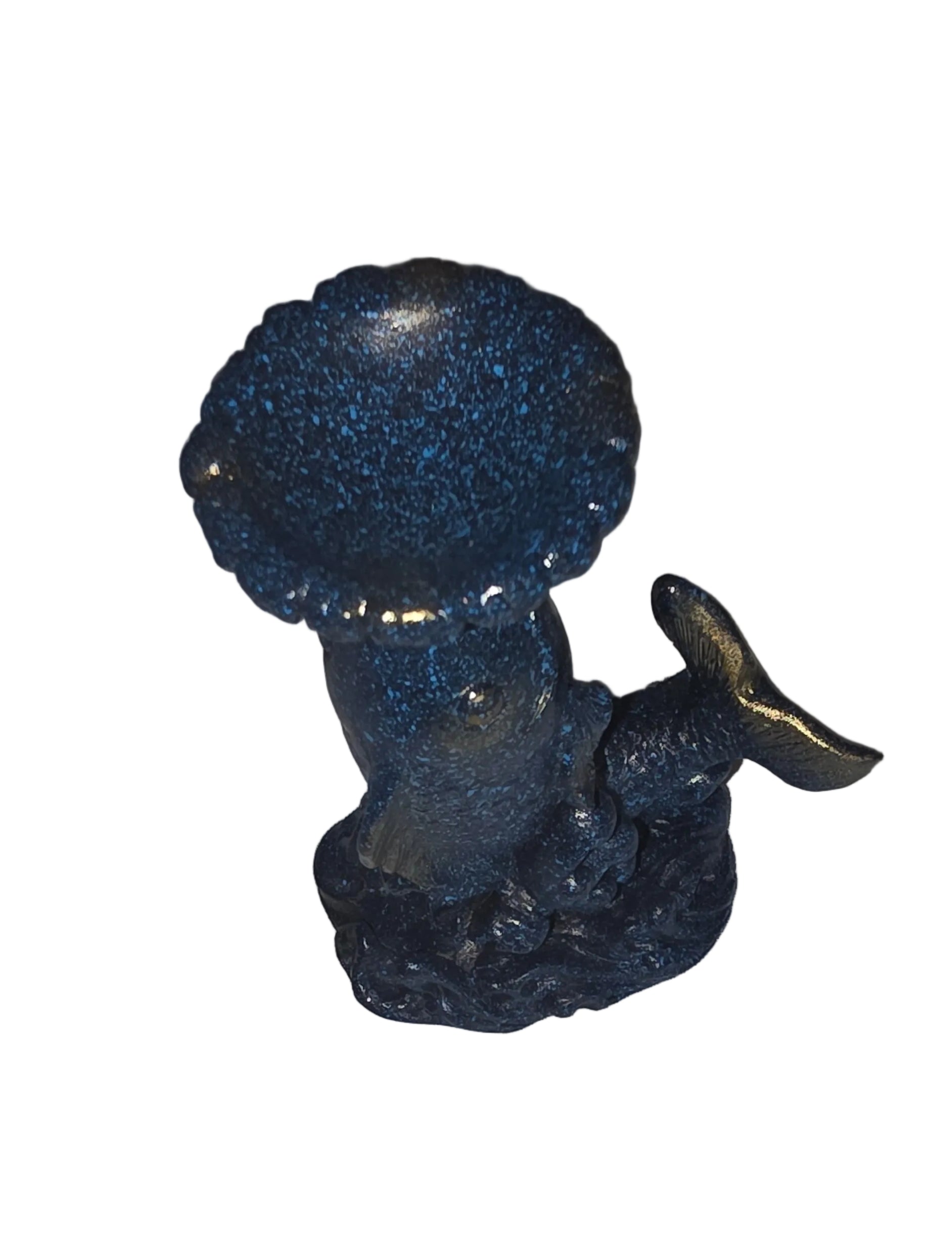 Carp Fish Crystal Sphere Holder