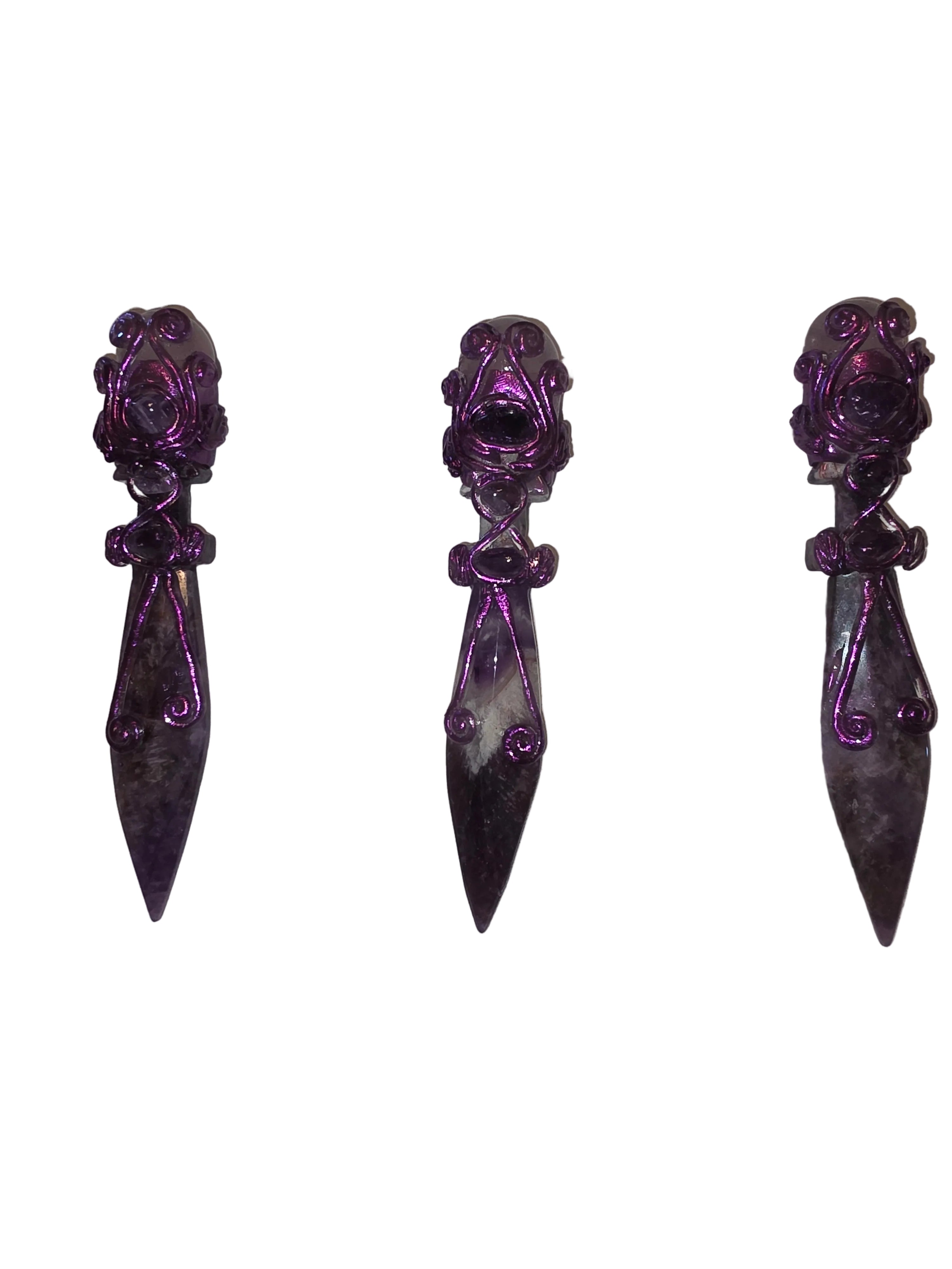 Amethyst Ceremonial Altar Knife