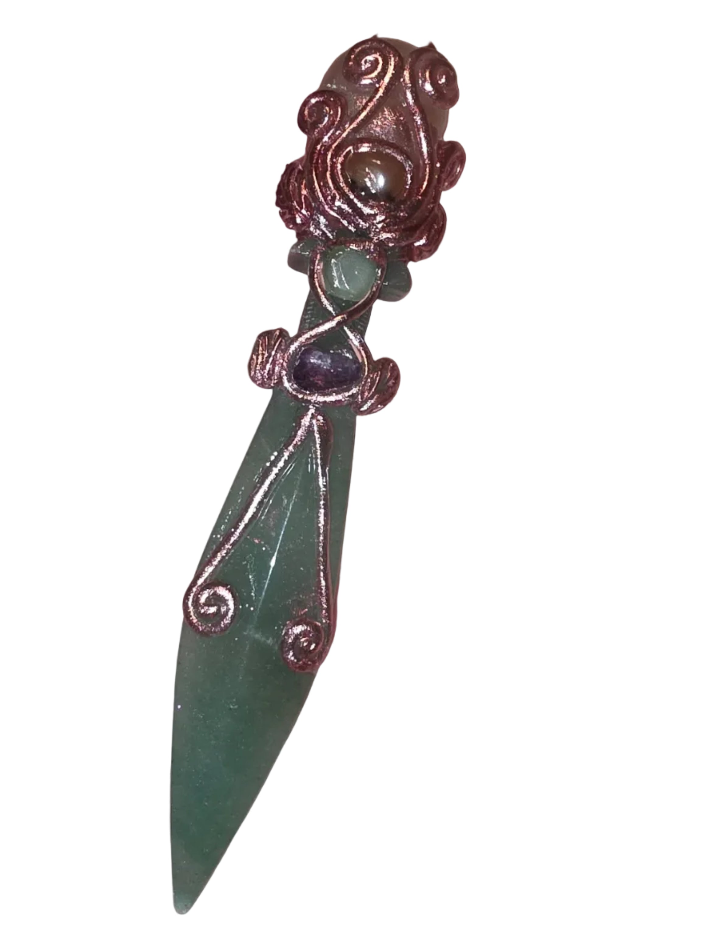 Green Aventurine Ceremonial Altar Knife