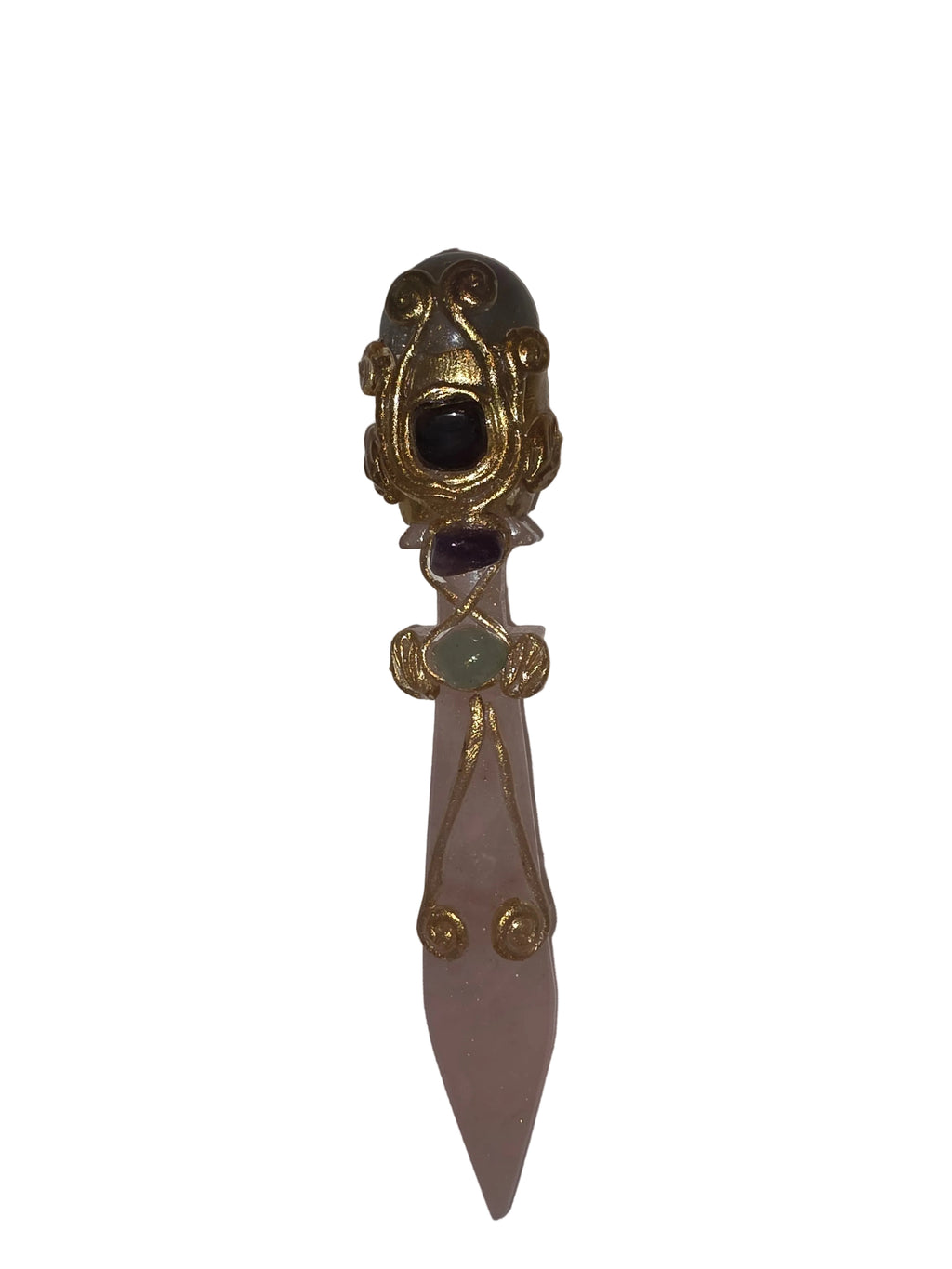 Rose Quartz Ceremonial Altar Knife