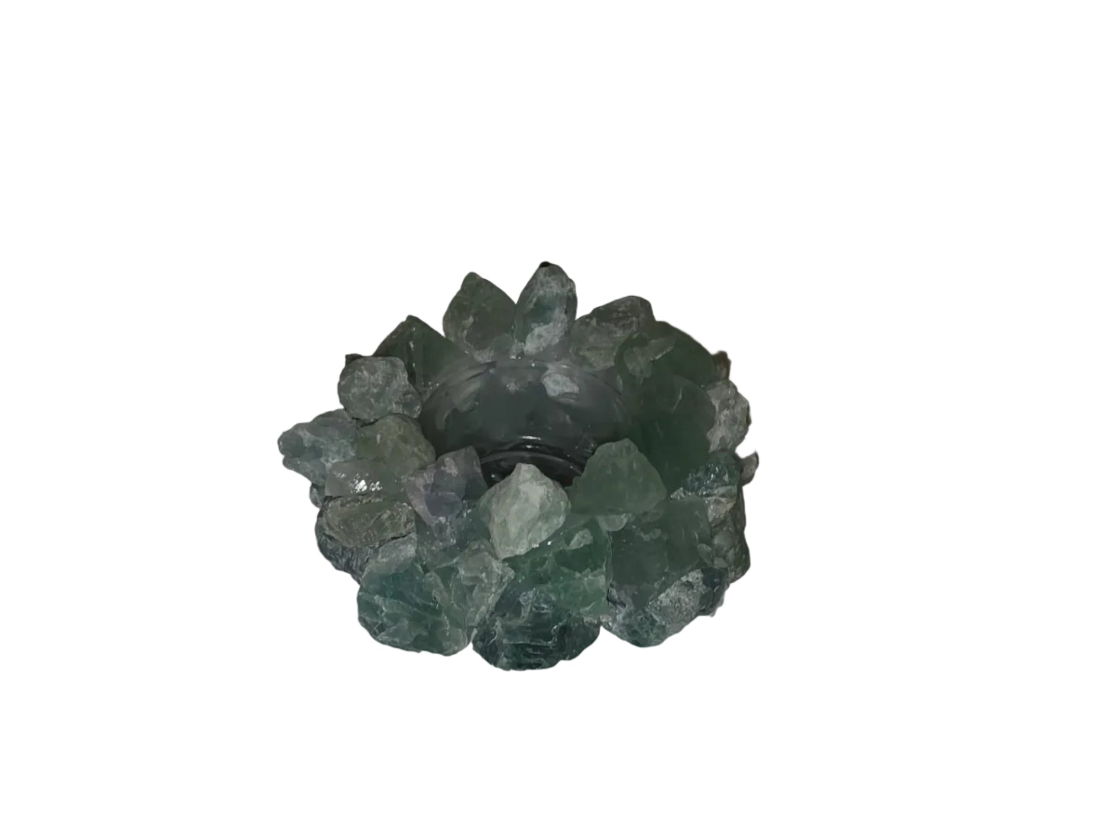 Green Aventurine Crystal Spiritual Candle Holder