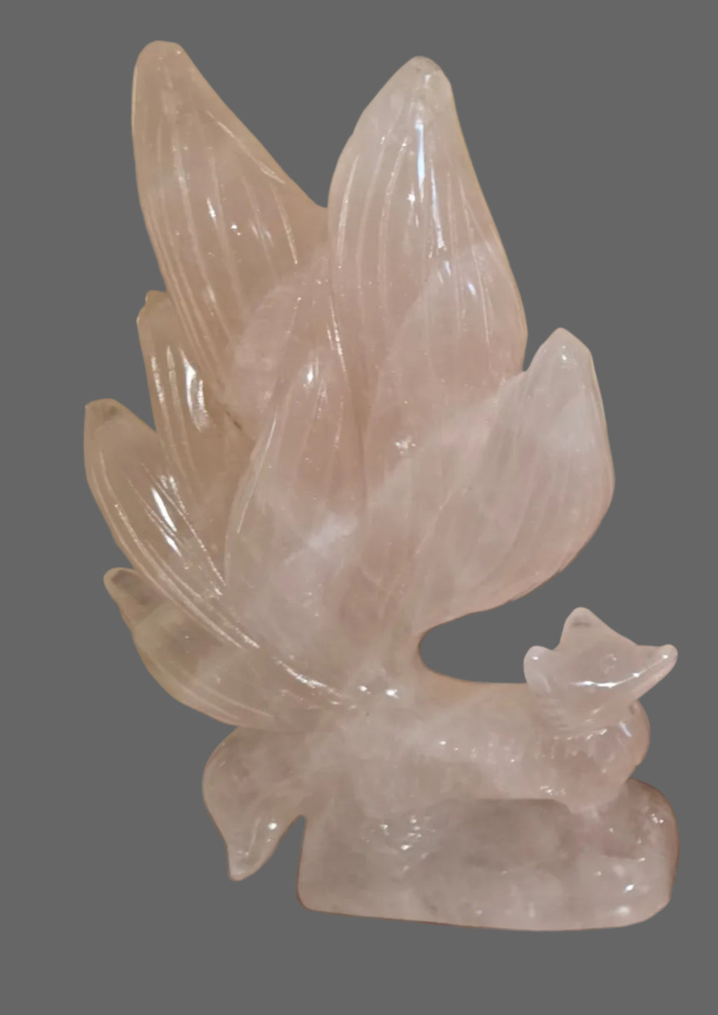 Rose Quartz Nine Tail Fox
